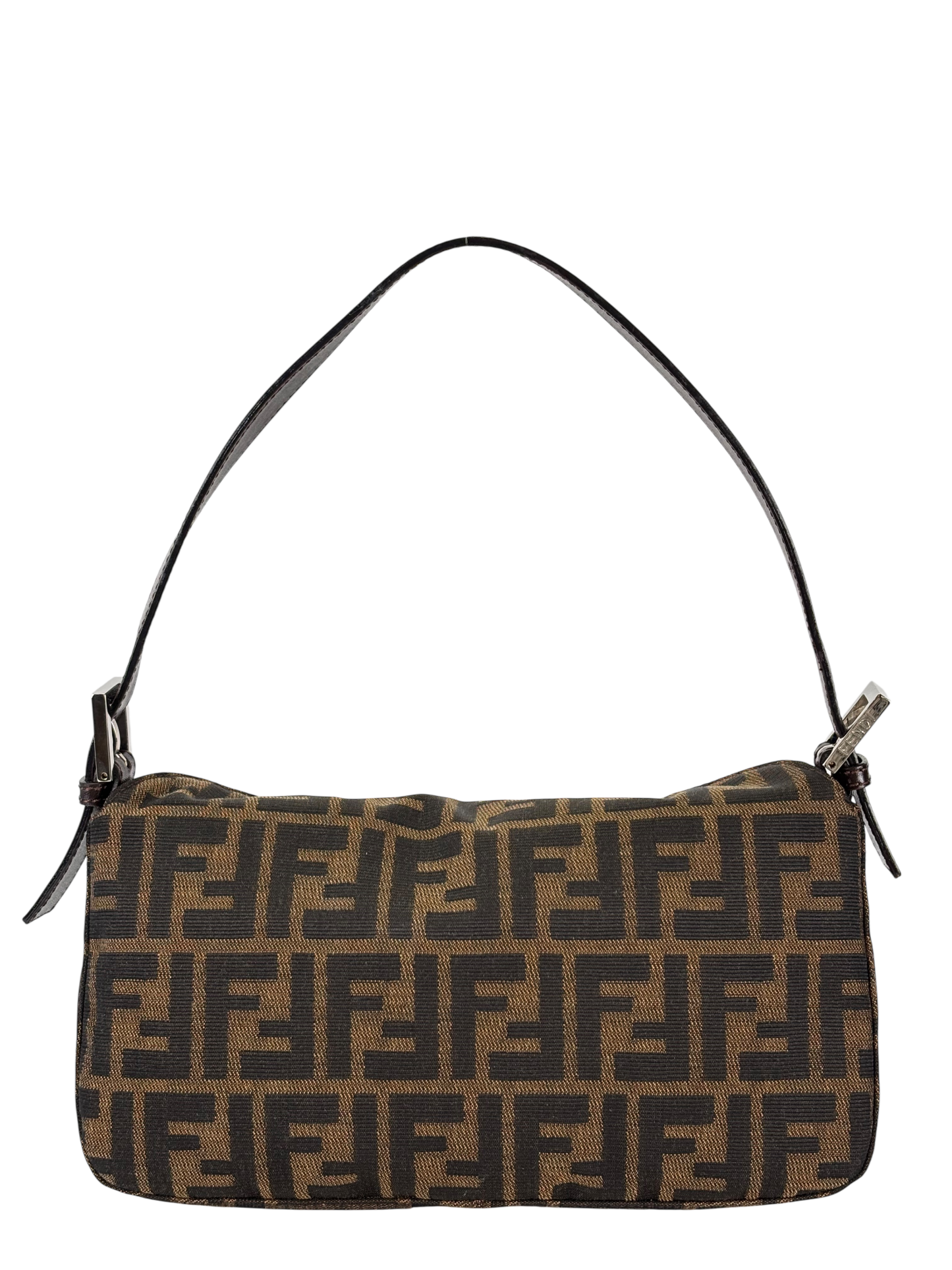 FENDI - Zucca Canvas Mamma Baguette Shoulder Bag