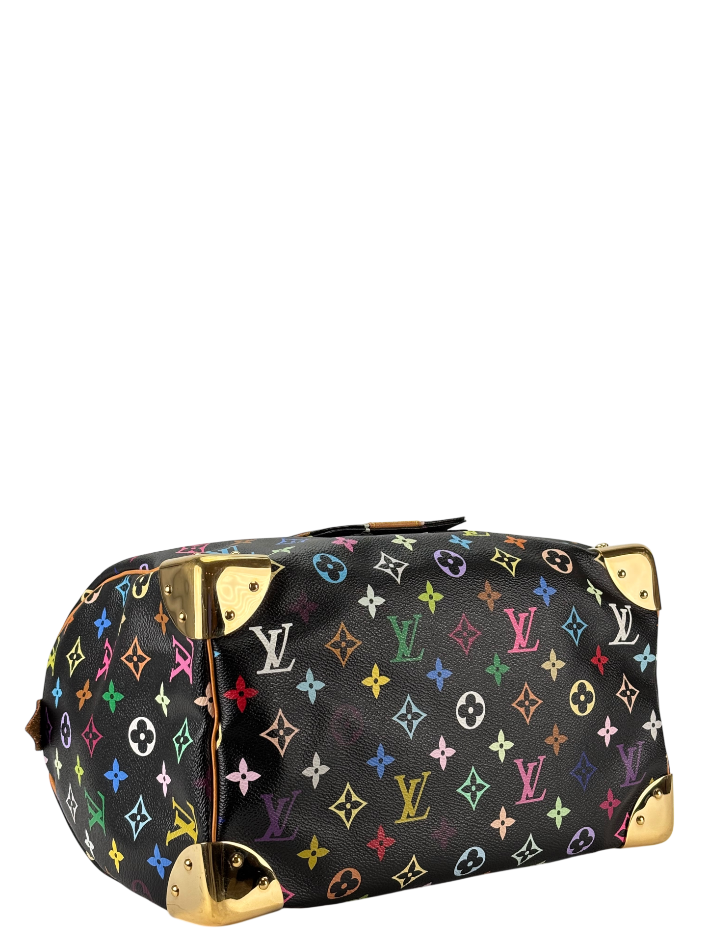 LOUIS VUITTON - Black Monogram Multicolor Speedy30