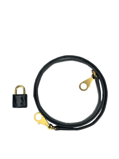 HERMES - Kelly 25 Niloticus Navy Gold Hardware 