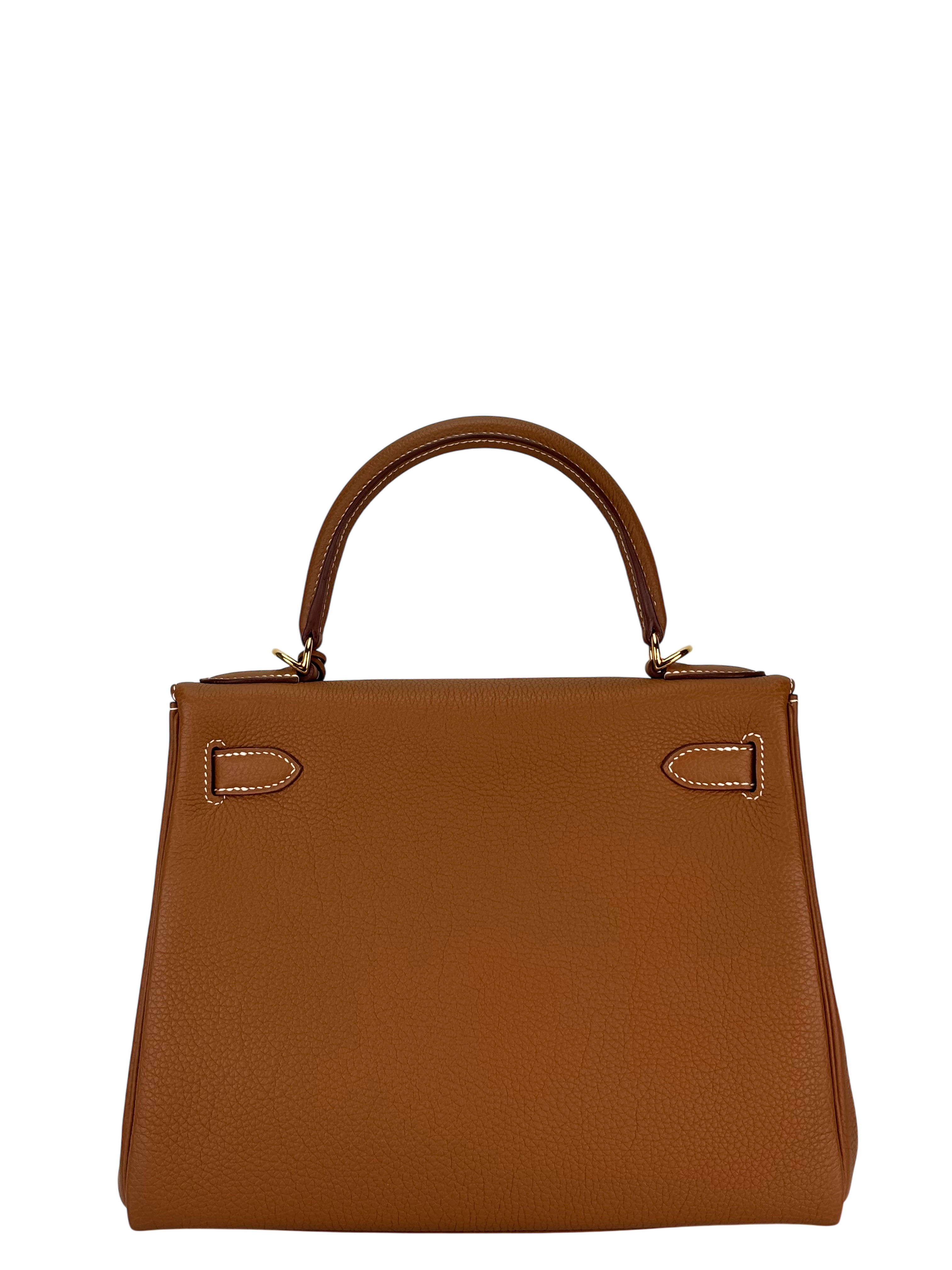 HERMES - Kelly 28 Gold Togo Gold Hardware 