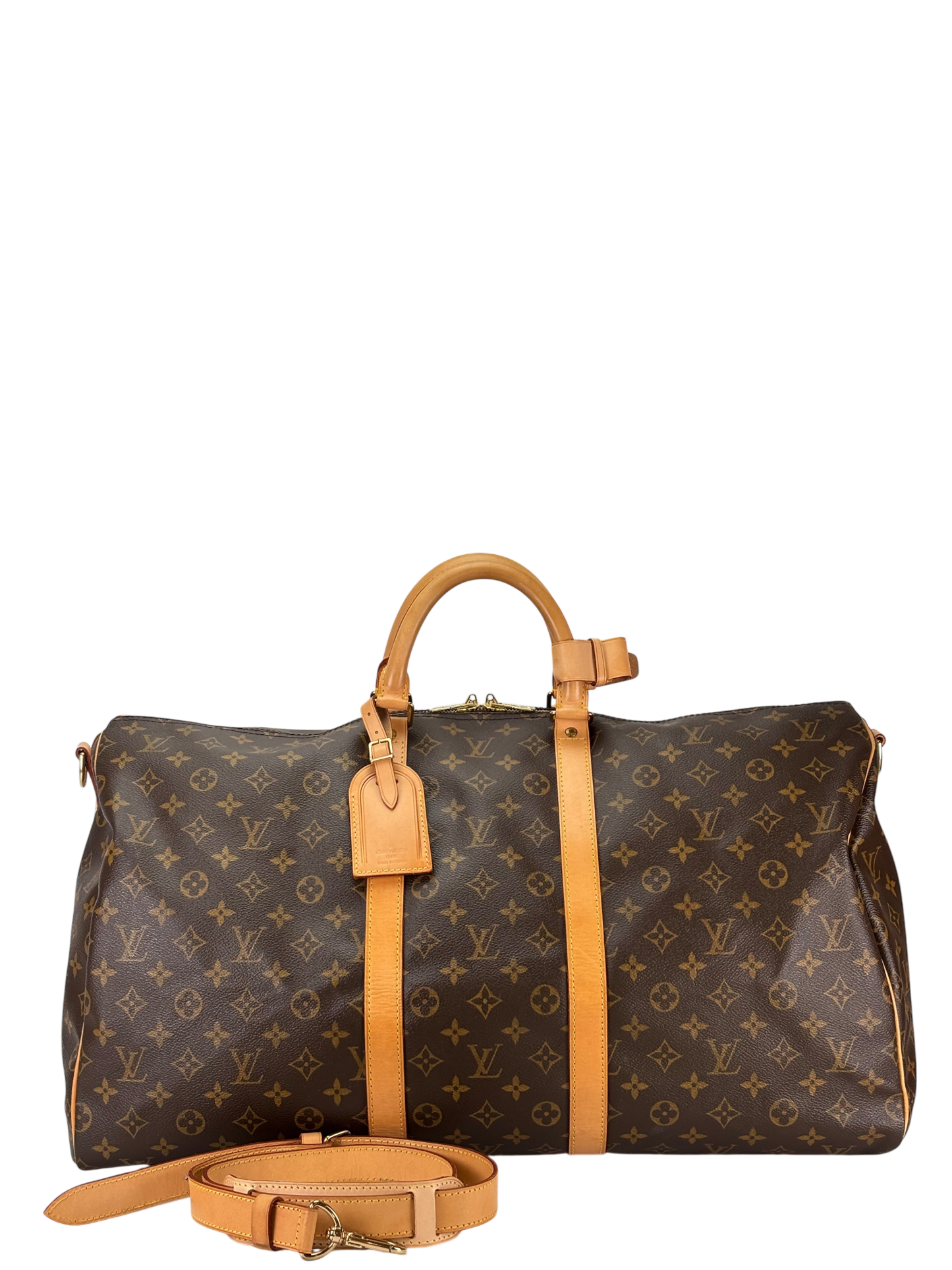 LOUIS VUITTON - Monogram Keepall 50 Bandouliere Bag (2000)