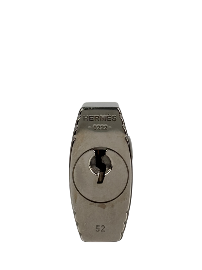 HERMES - Ecru Gold HAC 40 Toile Togo Palladium Hardware