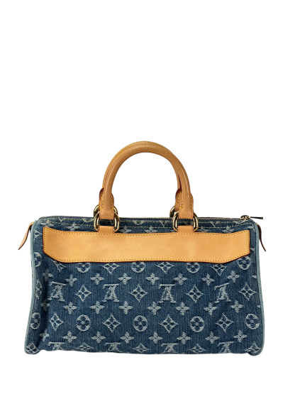 LOUIS VUITTON -  Denim Neo Speedy Handbag