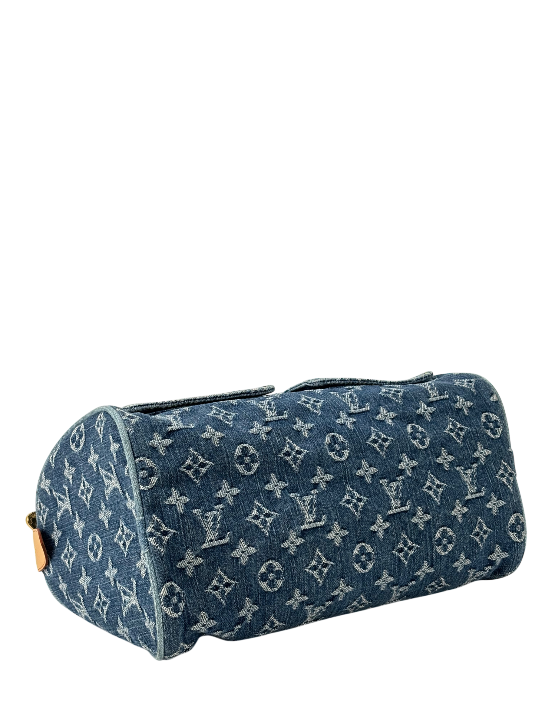 LOUIS VUITTON - Denim Neo Speedy Handbag