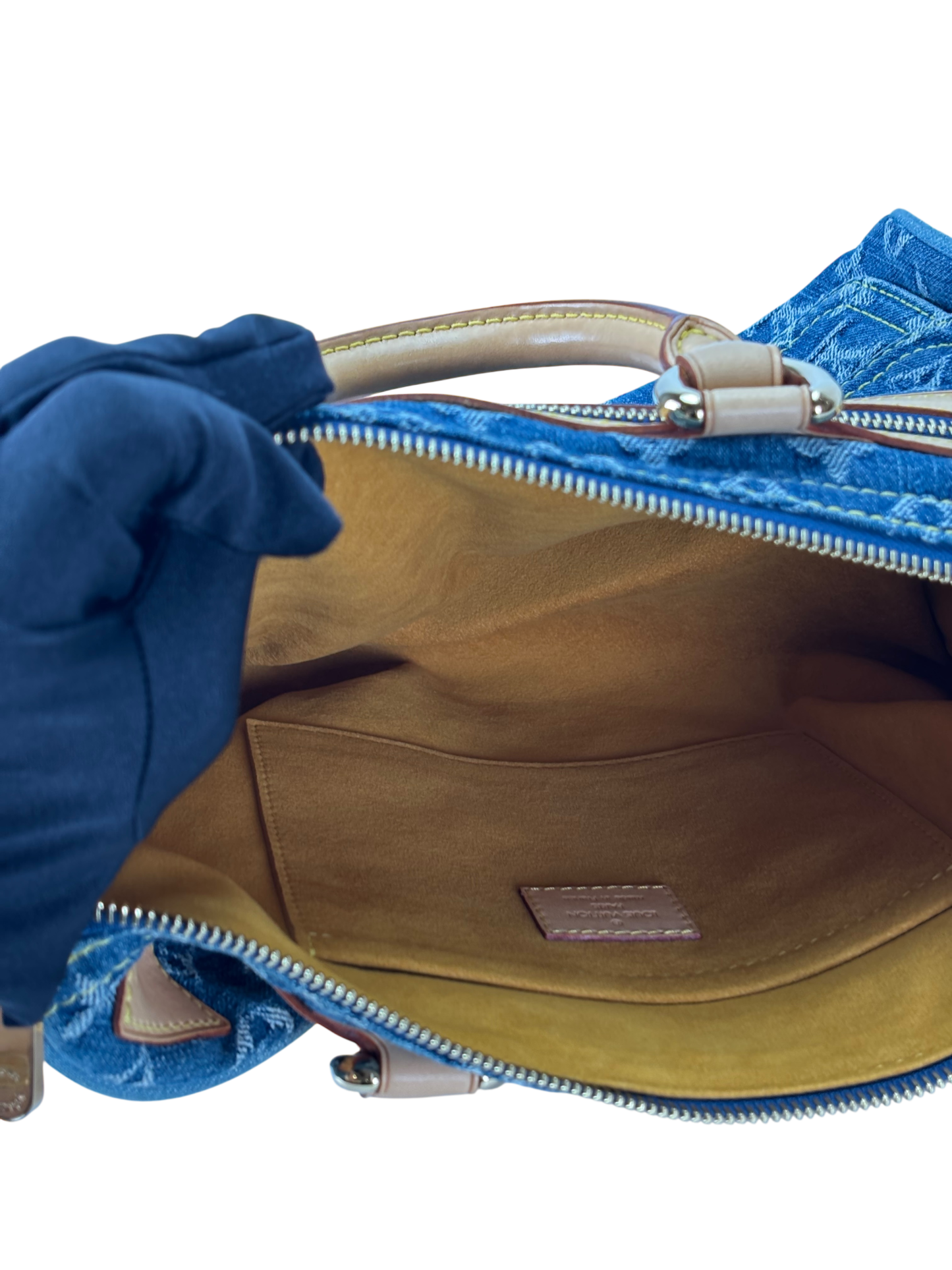 LOUIS VUITTON - Denim Neo Speedy Handbag