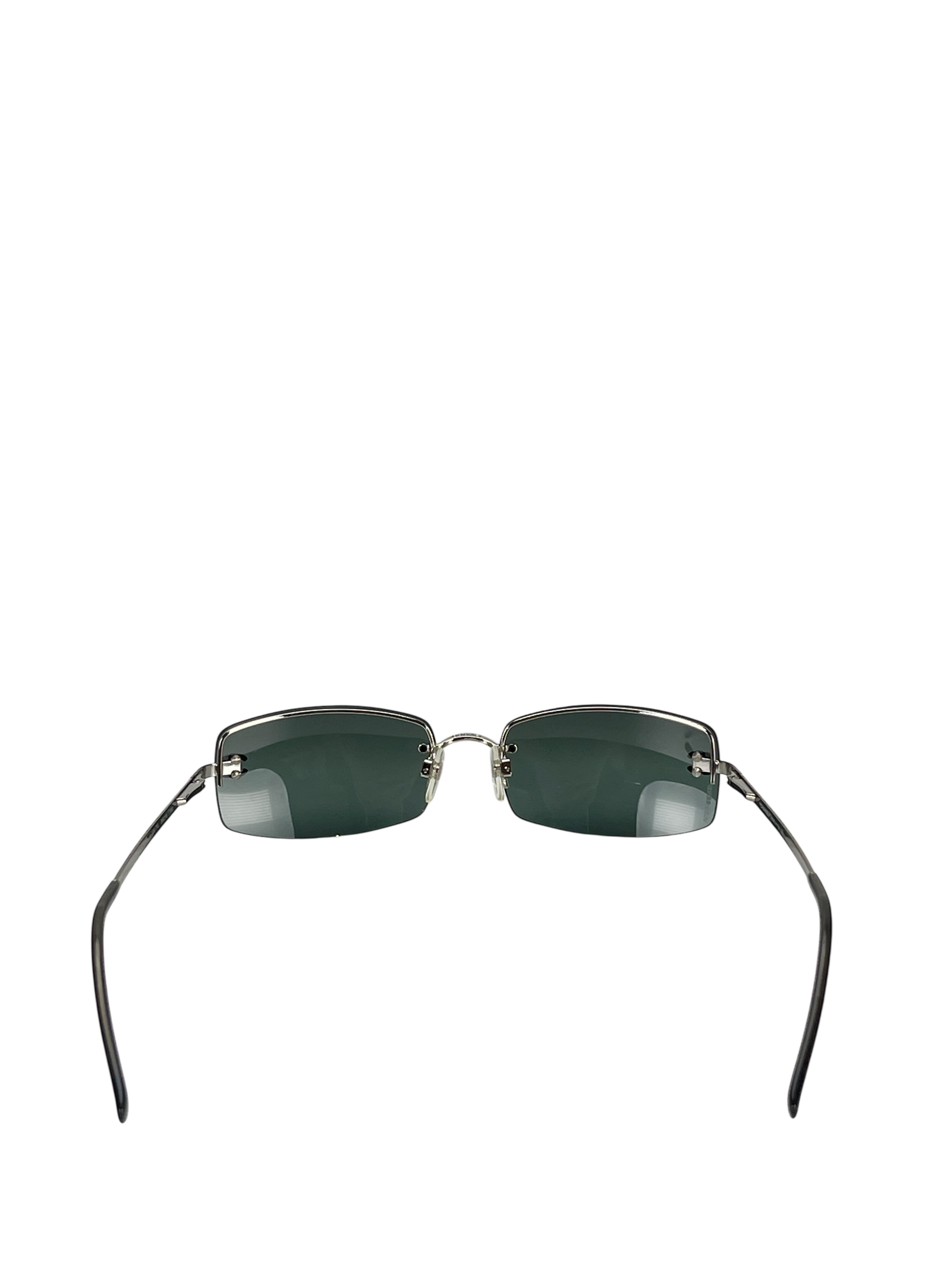 CHANEL - Black Rhinestone CC Sunglasses