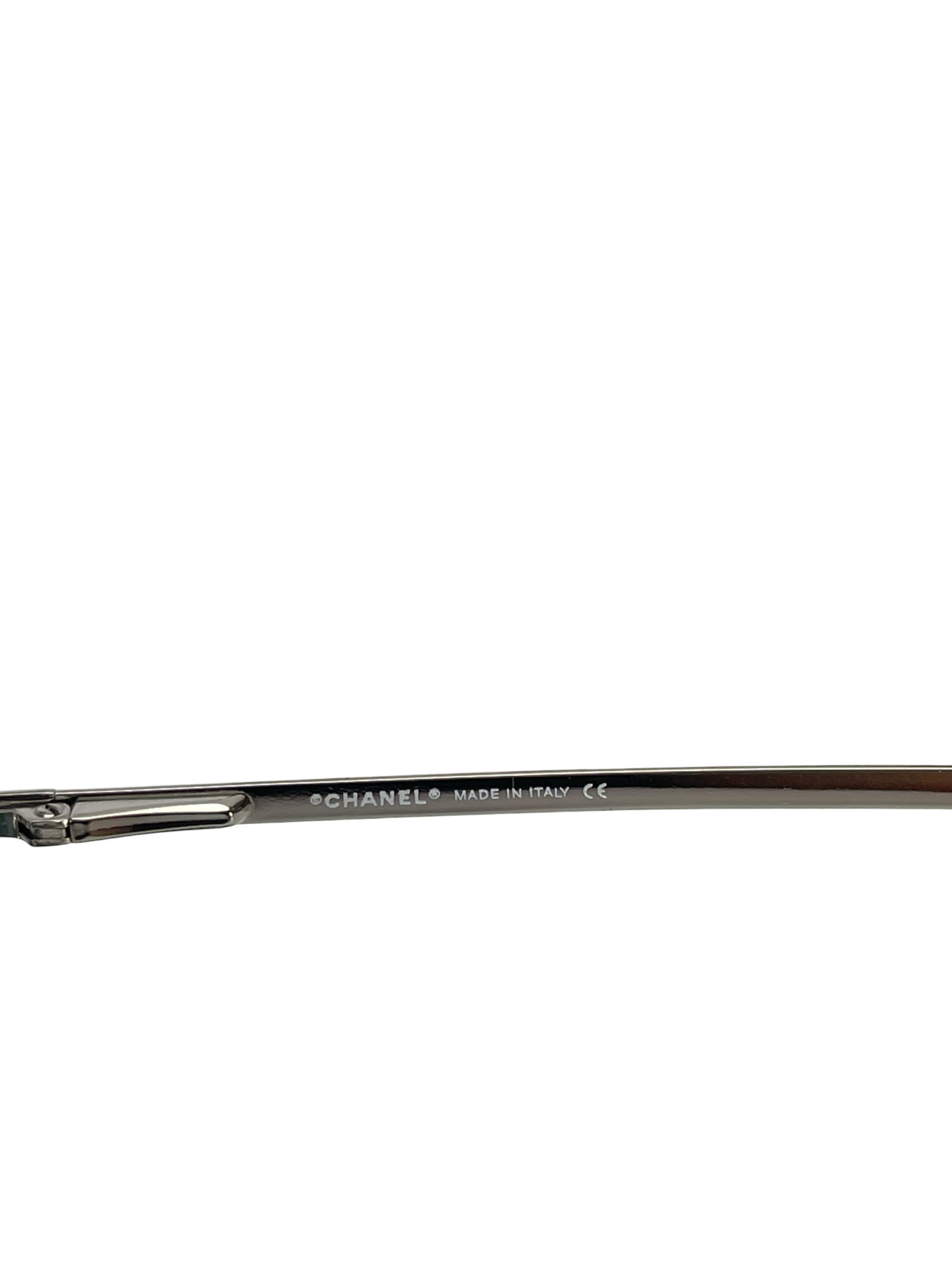 CHANEL - Black Rhinestone CC Sunglasses