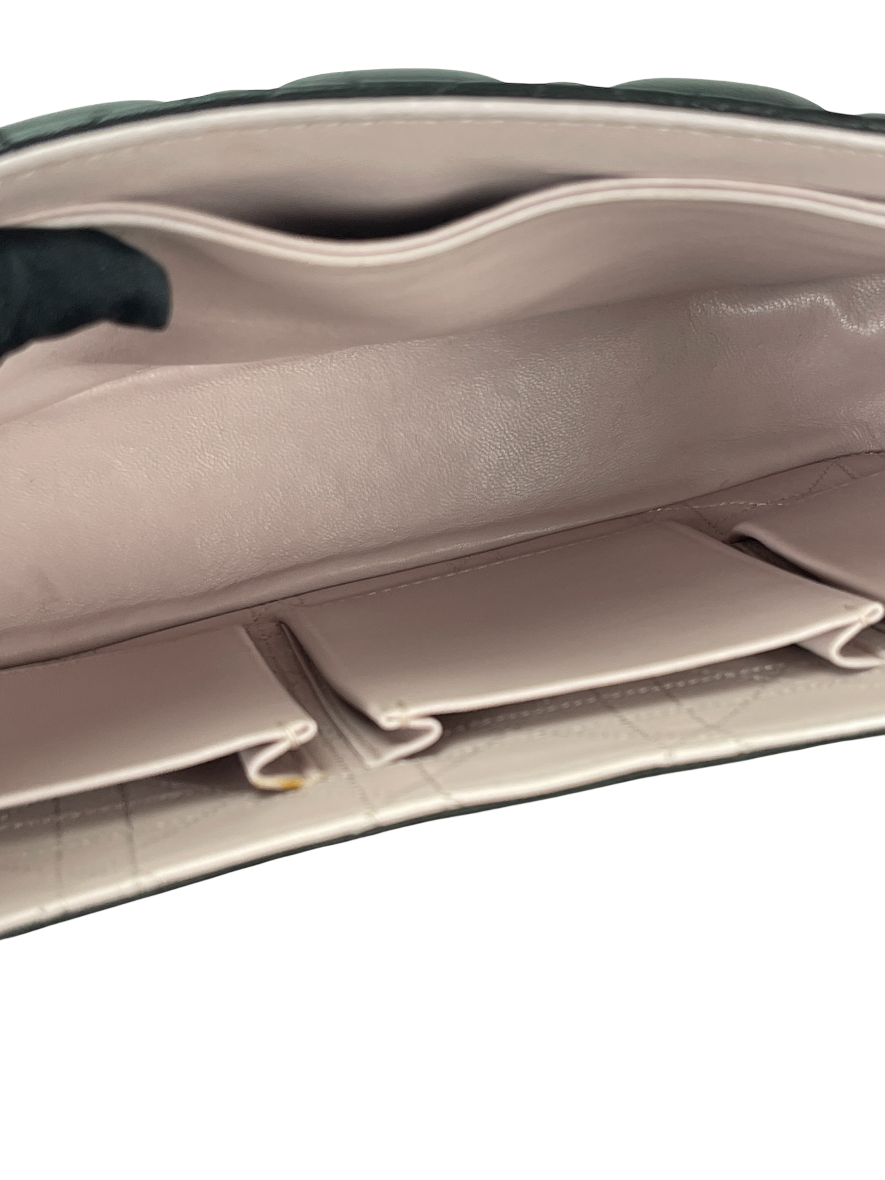 CHRISTIAN DIOR - Black Lambskin New Rock Cannage Chain Bag