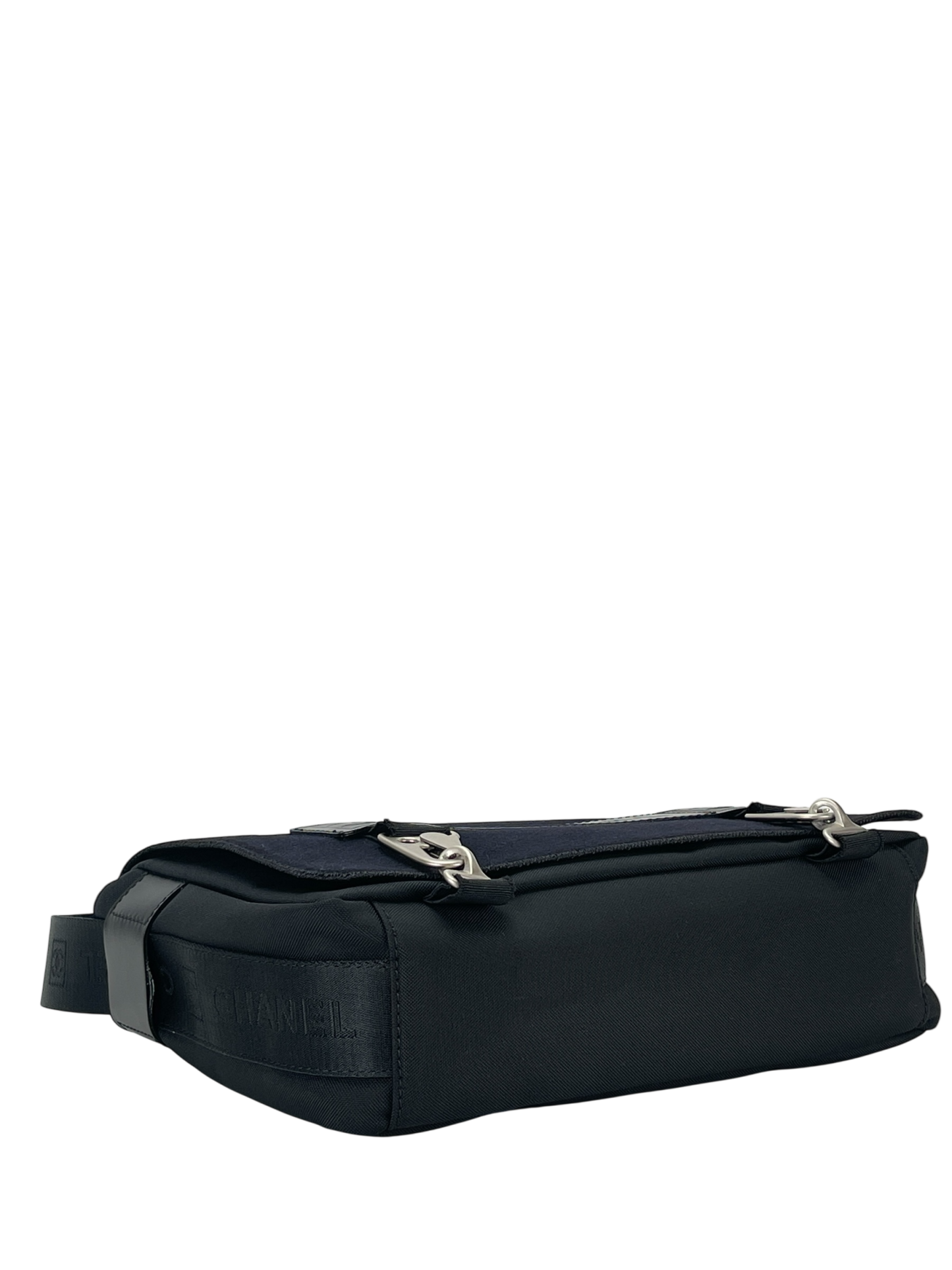 CHANEL - Black Nylon Canvas Sports Line Shoulder 2way