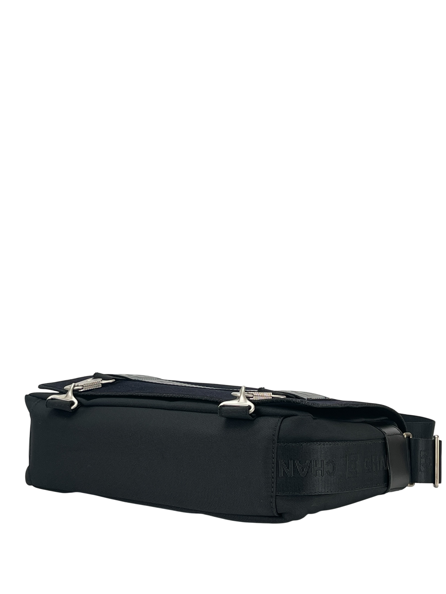 CHANEL - Black Nylon Canvas Sports Line Shoulder 2way