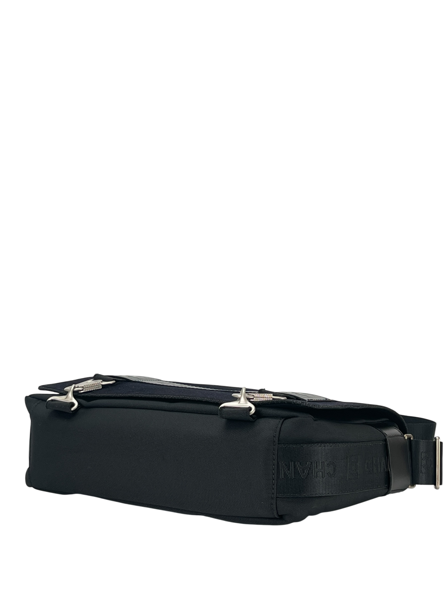 CHANEL - Black Nylon Canvas Sports Line Shoulder 2way