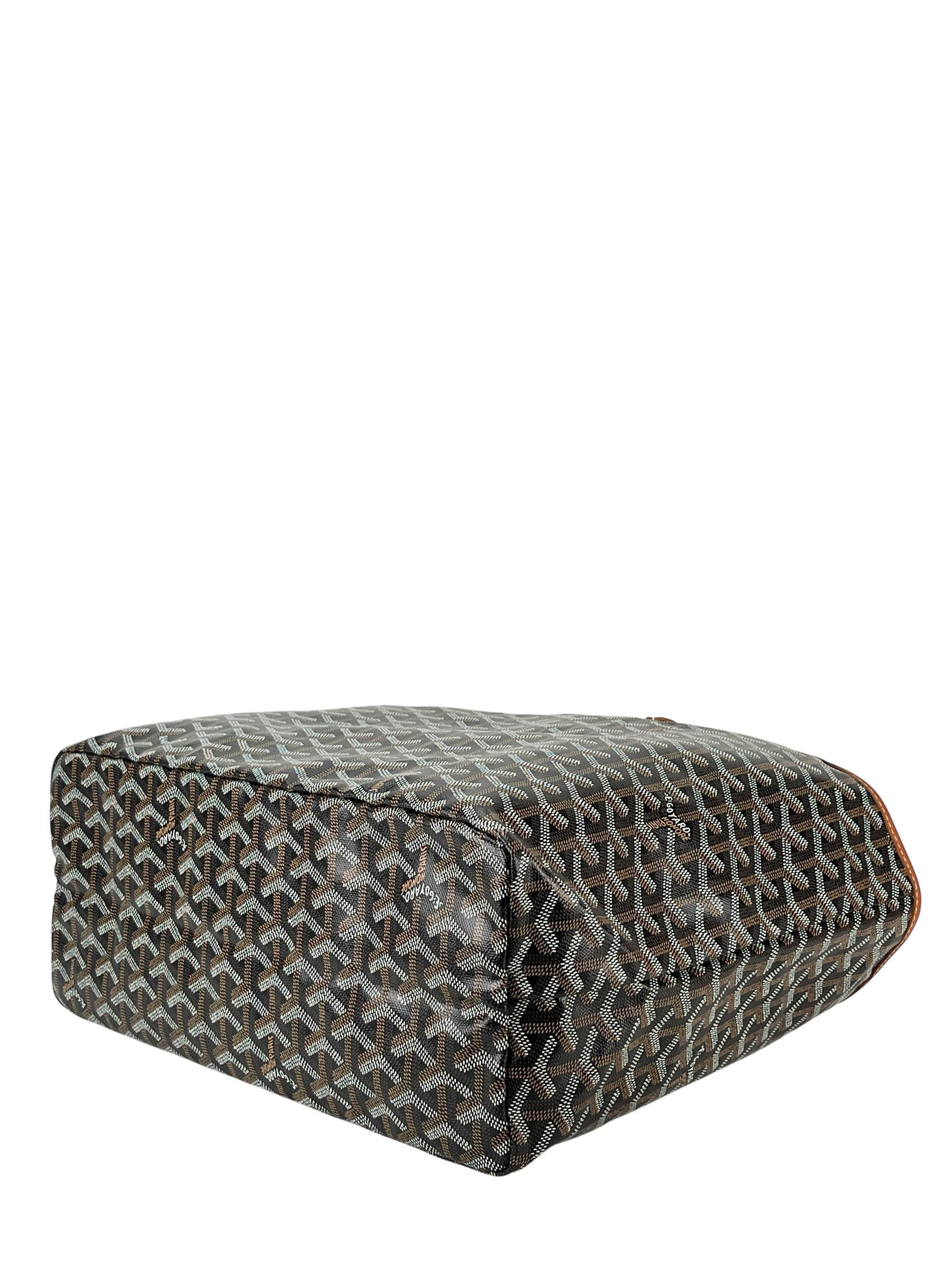 GOYARD - Saint Louis PM Tote Bag Black & Tan