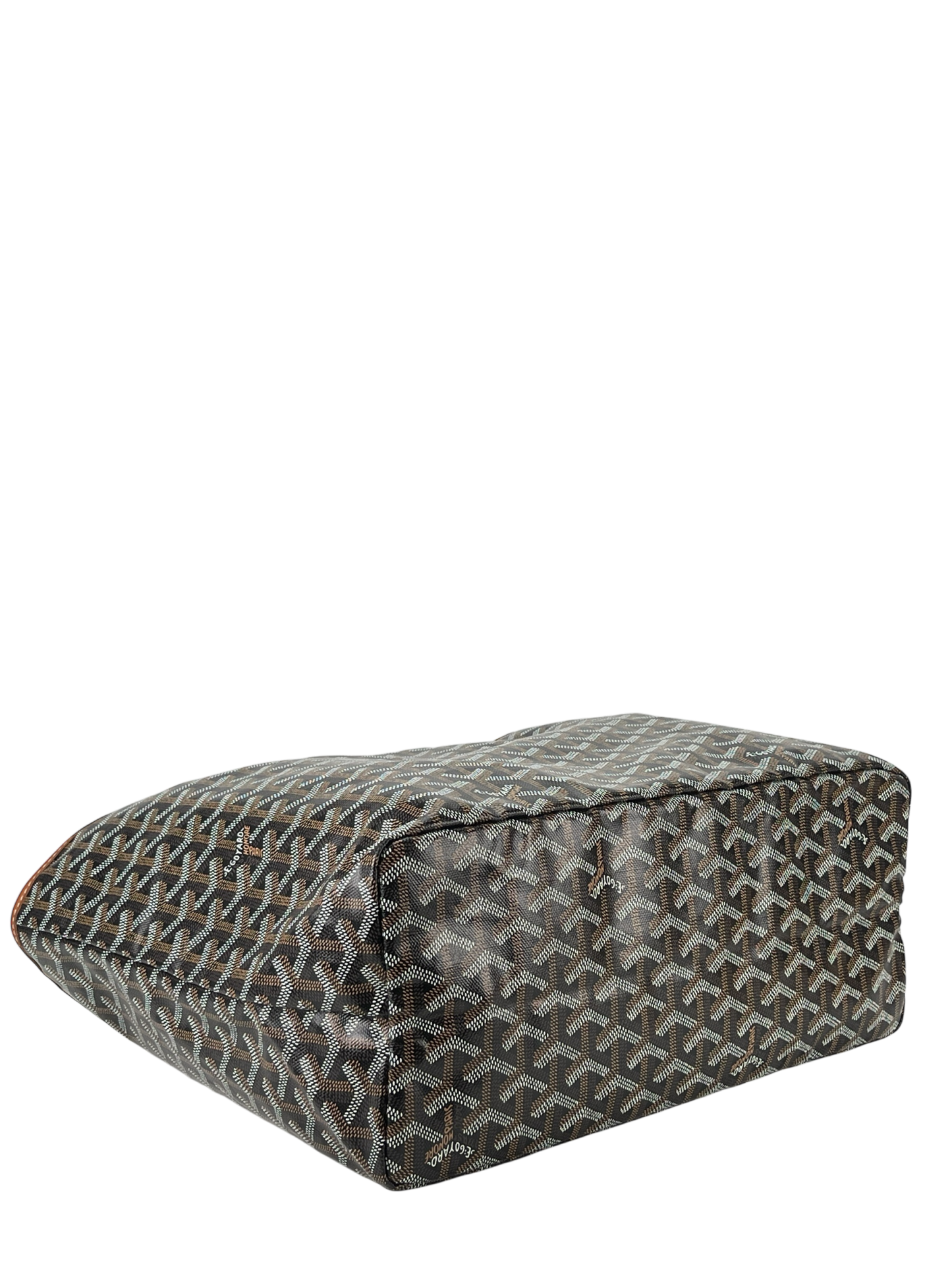 GOYARD - Saint Louis PM Tote Bag Black & Tan