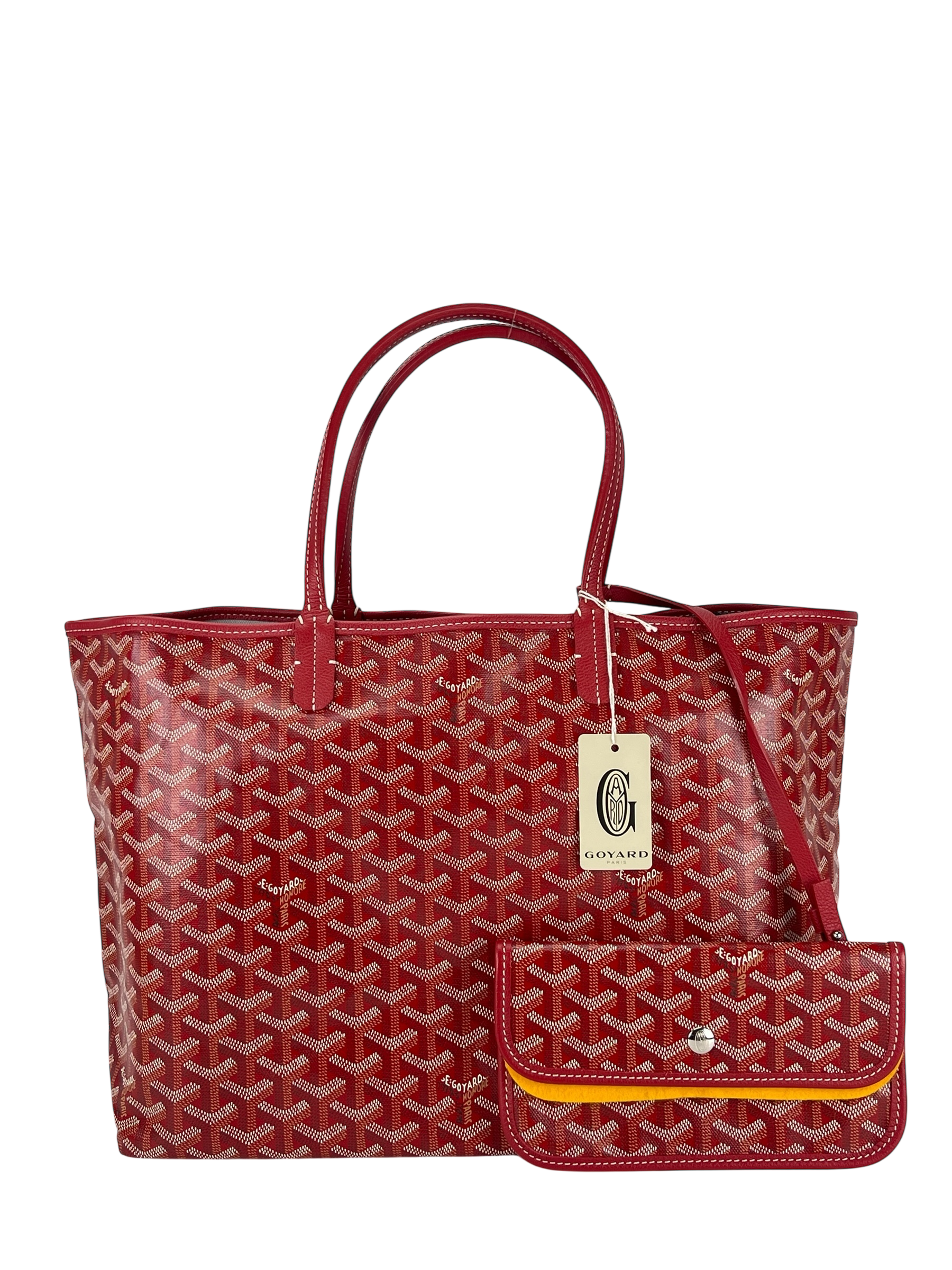 GOYARD - Saint Louis PM Tote Bag Red