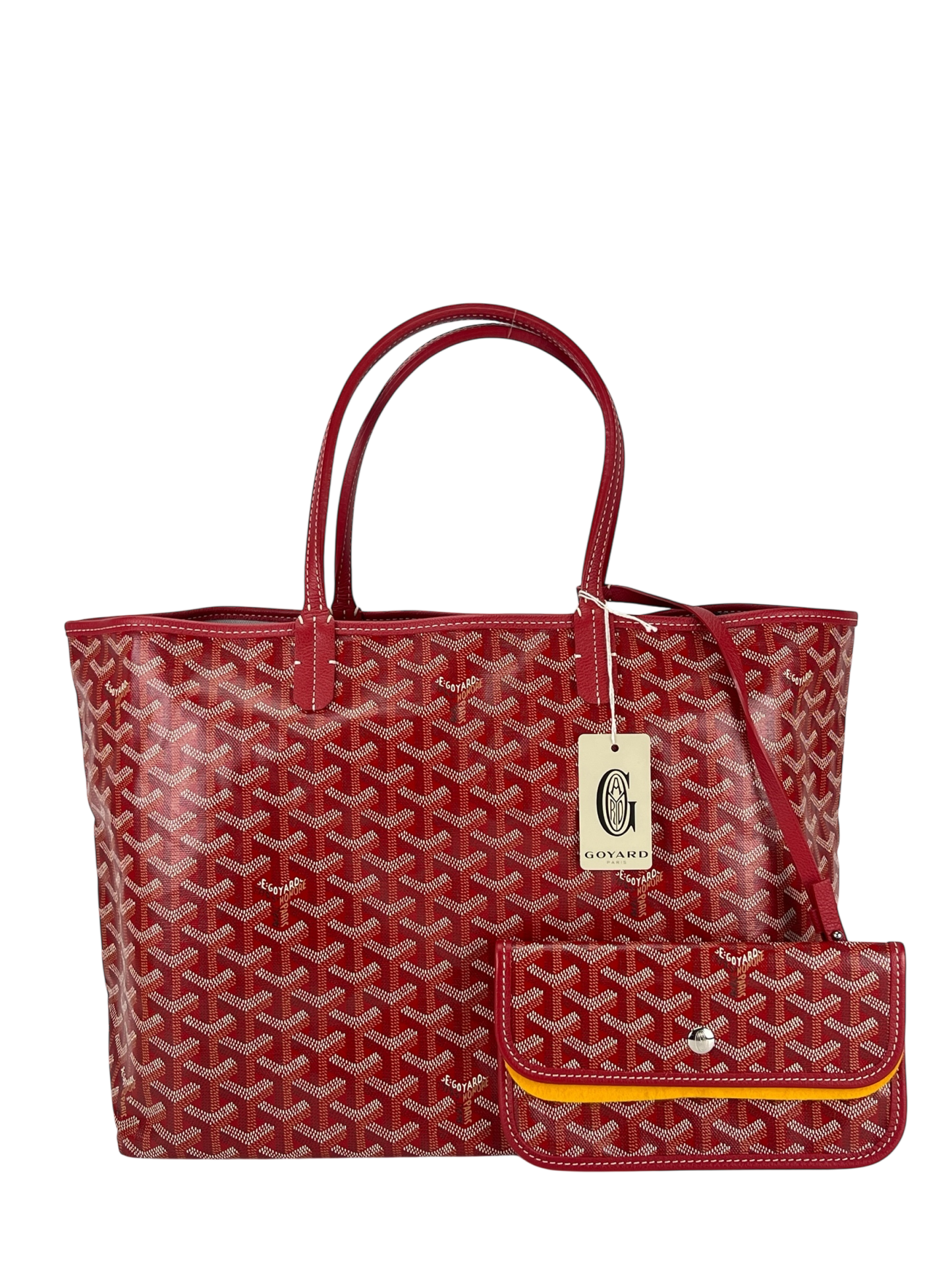 GOYARD - Saint Louis PM Tote Bag Red