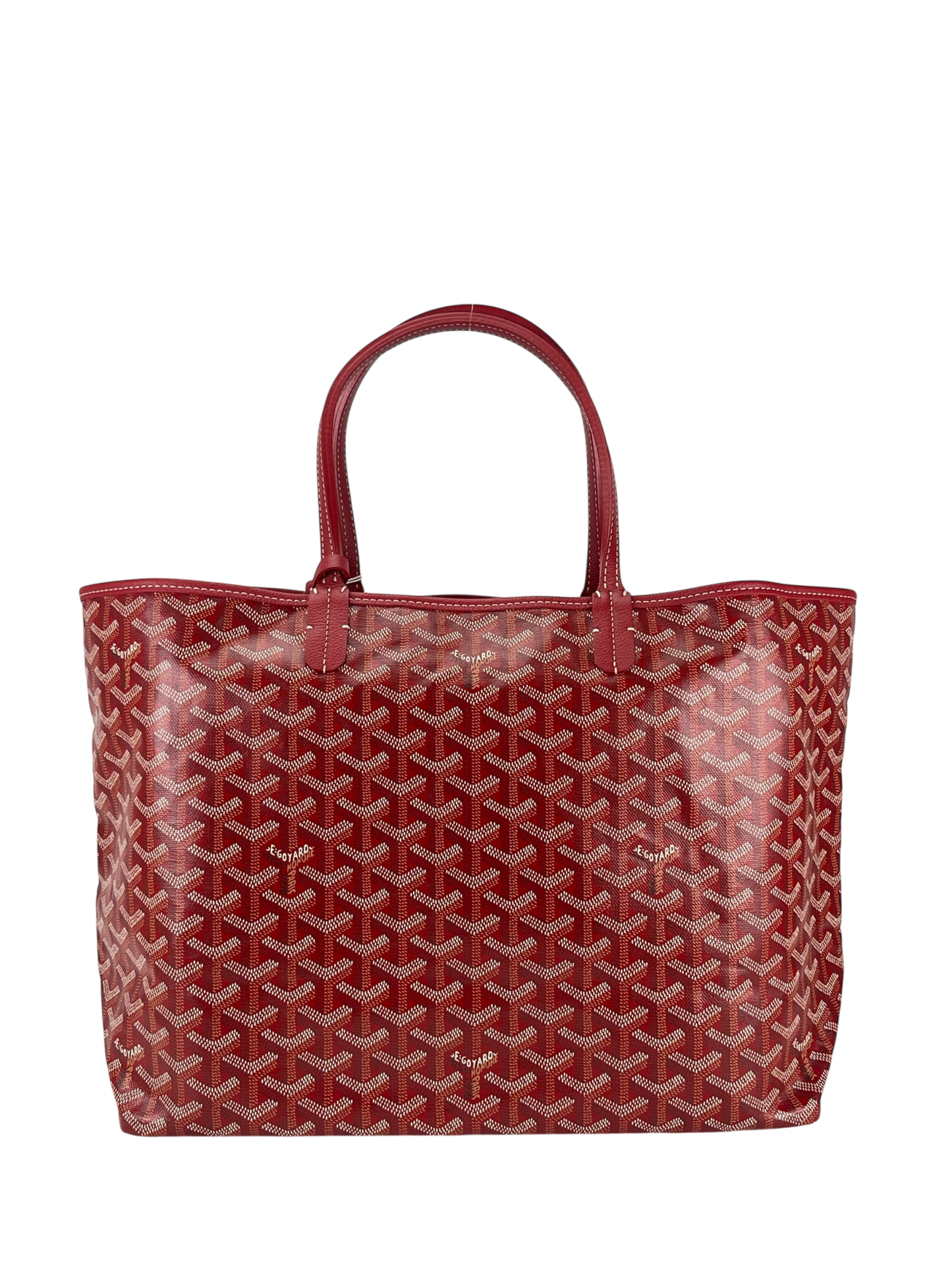 GOYARD - Saint Louis PM Tote Bag Red