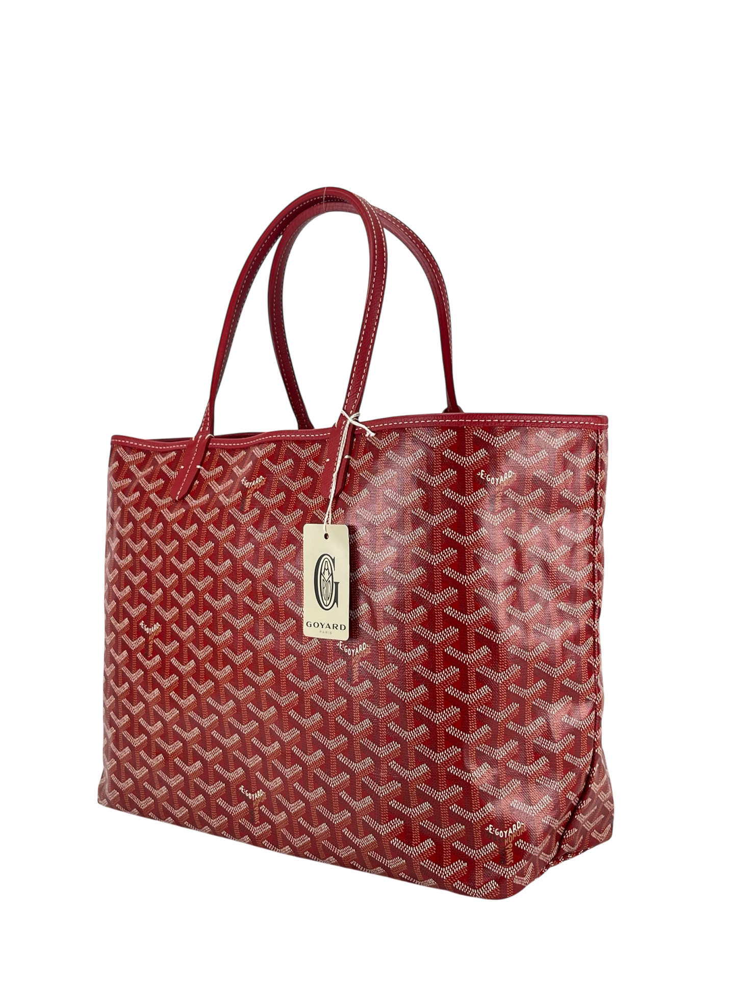 GOYARD - Saint Louis PM Tote Bag Red
