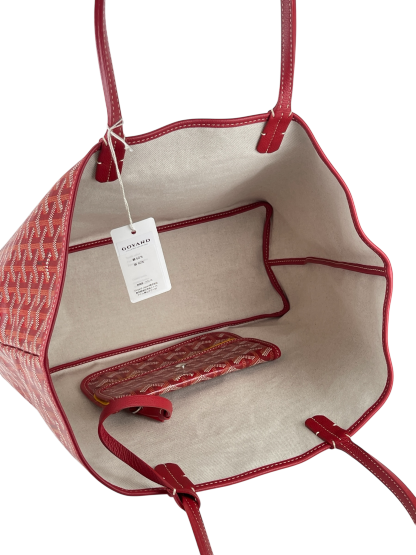 GOYARD - Saint Louis PM Tote Bag Red