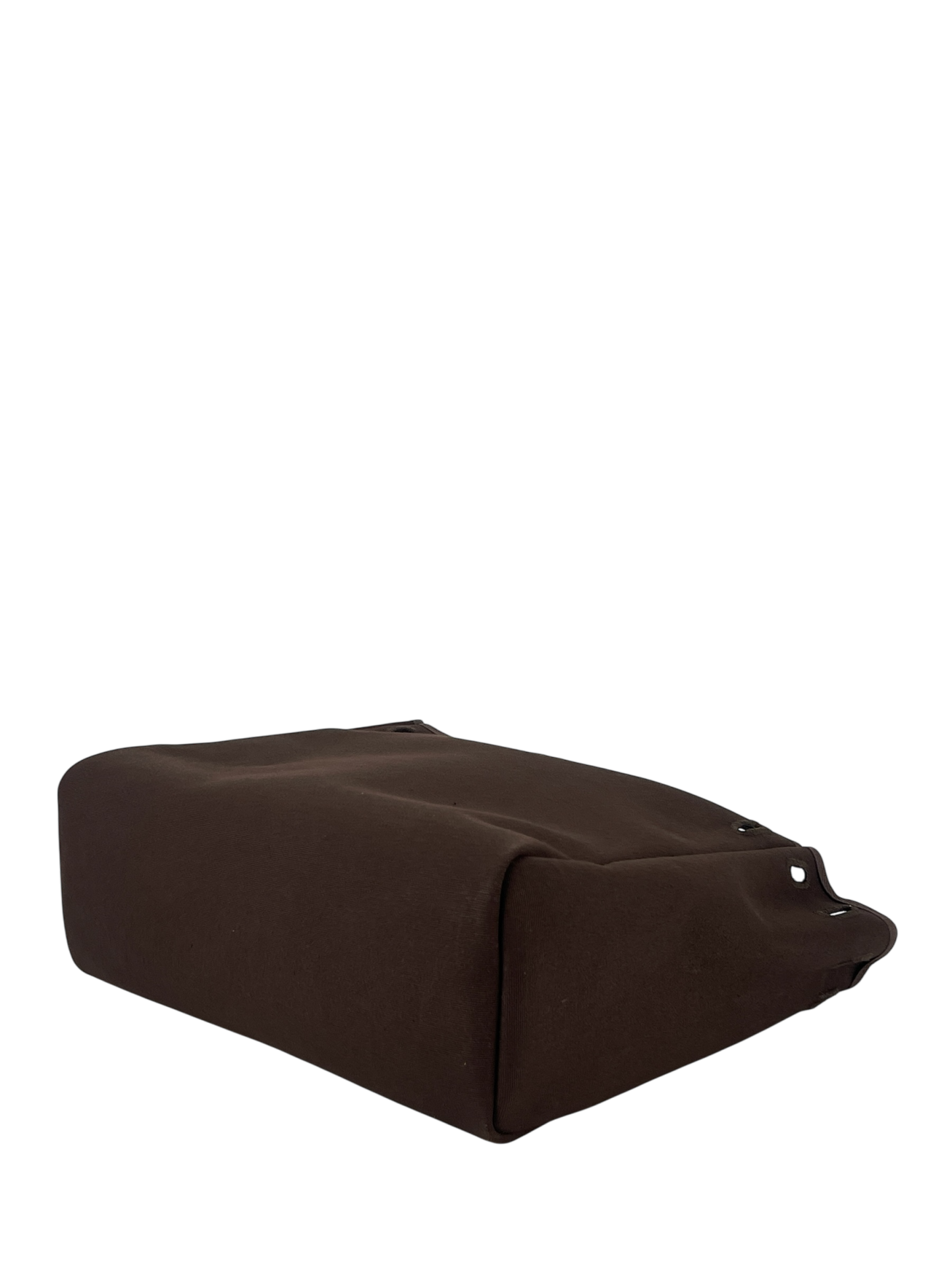 HERMES - Herbag Zip 31 (PM) Brown Beige Toile Palladium Hardware