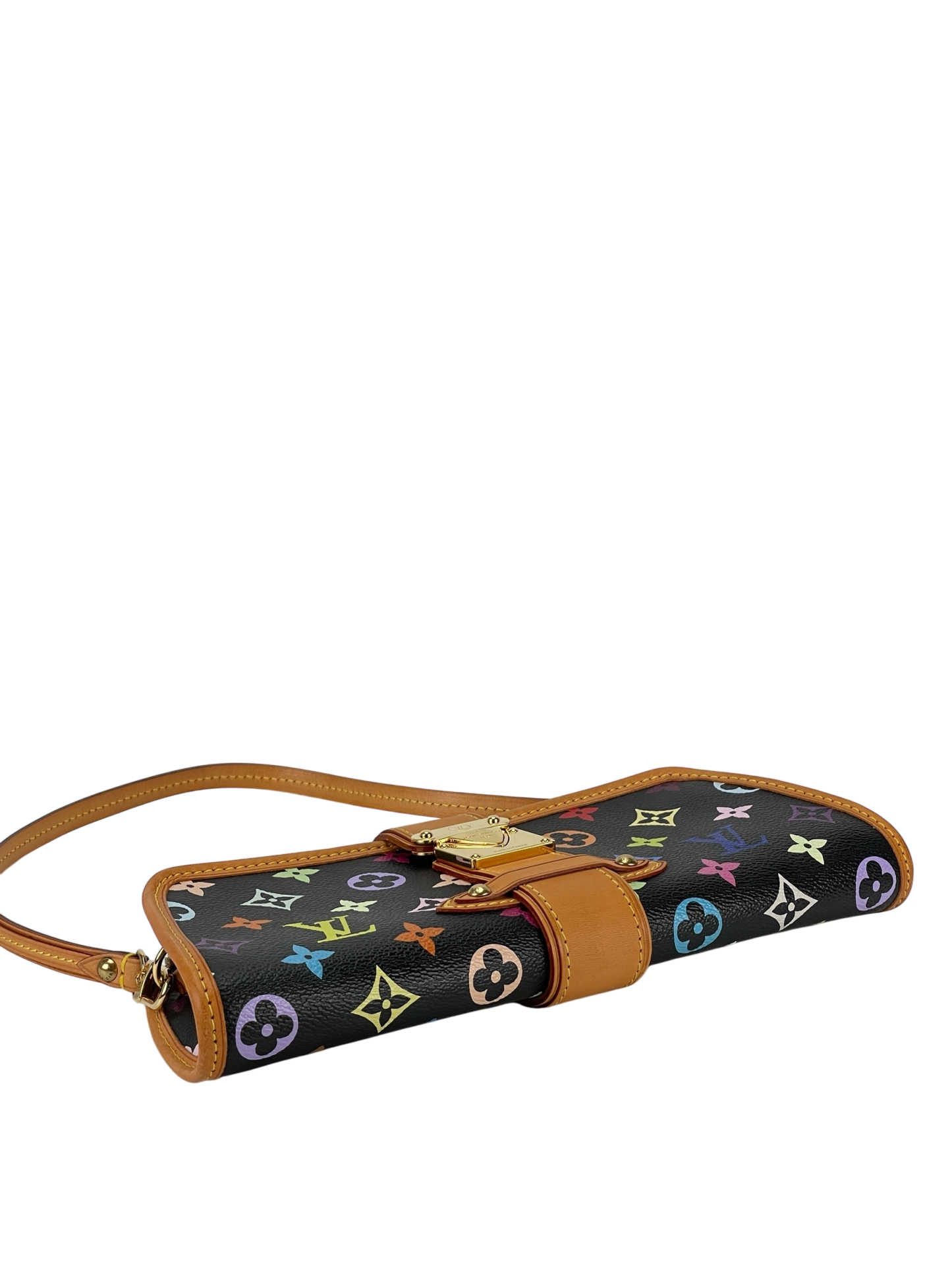 LOUIS VUITTON - Shirley Bron 2way Bag Black Monogram Multicolor