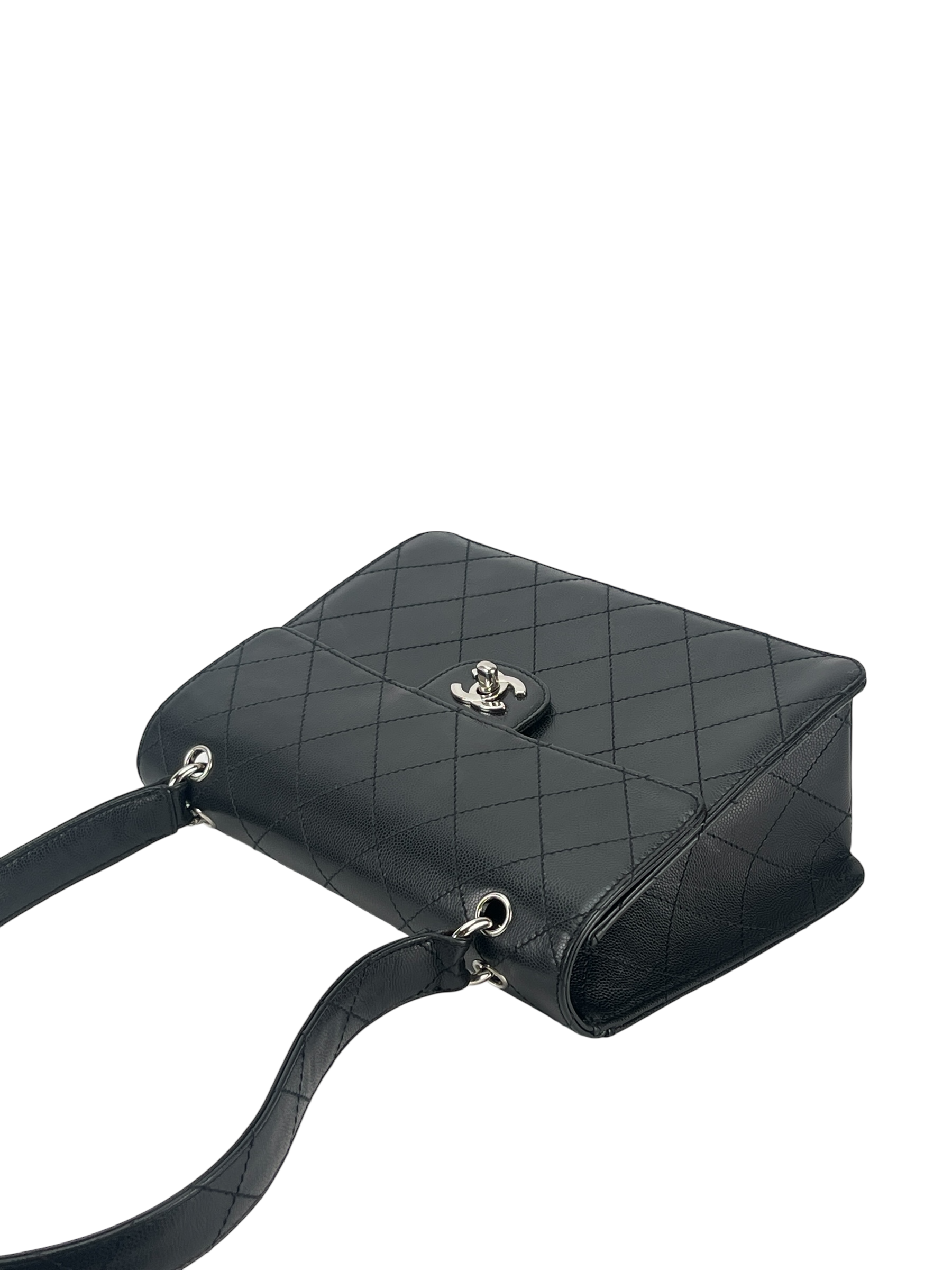 CHANEL - Black Caviar One Shoulder Bag