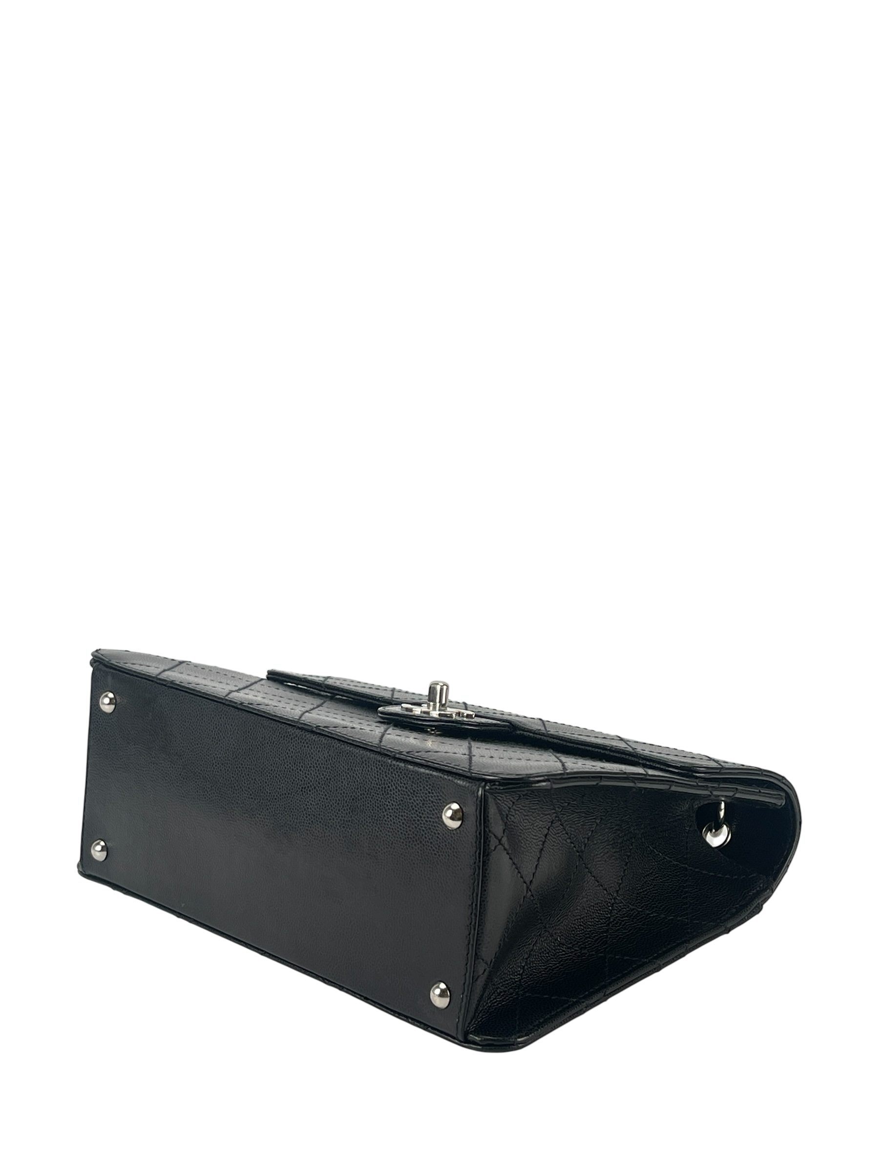 CHANEL - Black Caviar One Shoulder Bag