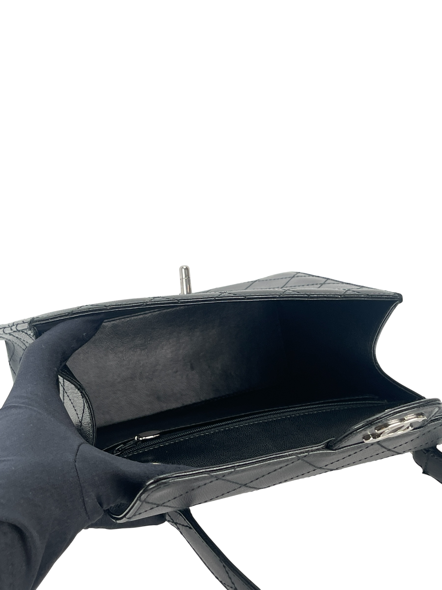 CHANEL - Black Caviar One Shoulder Bag