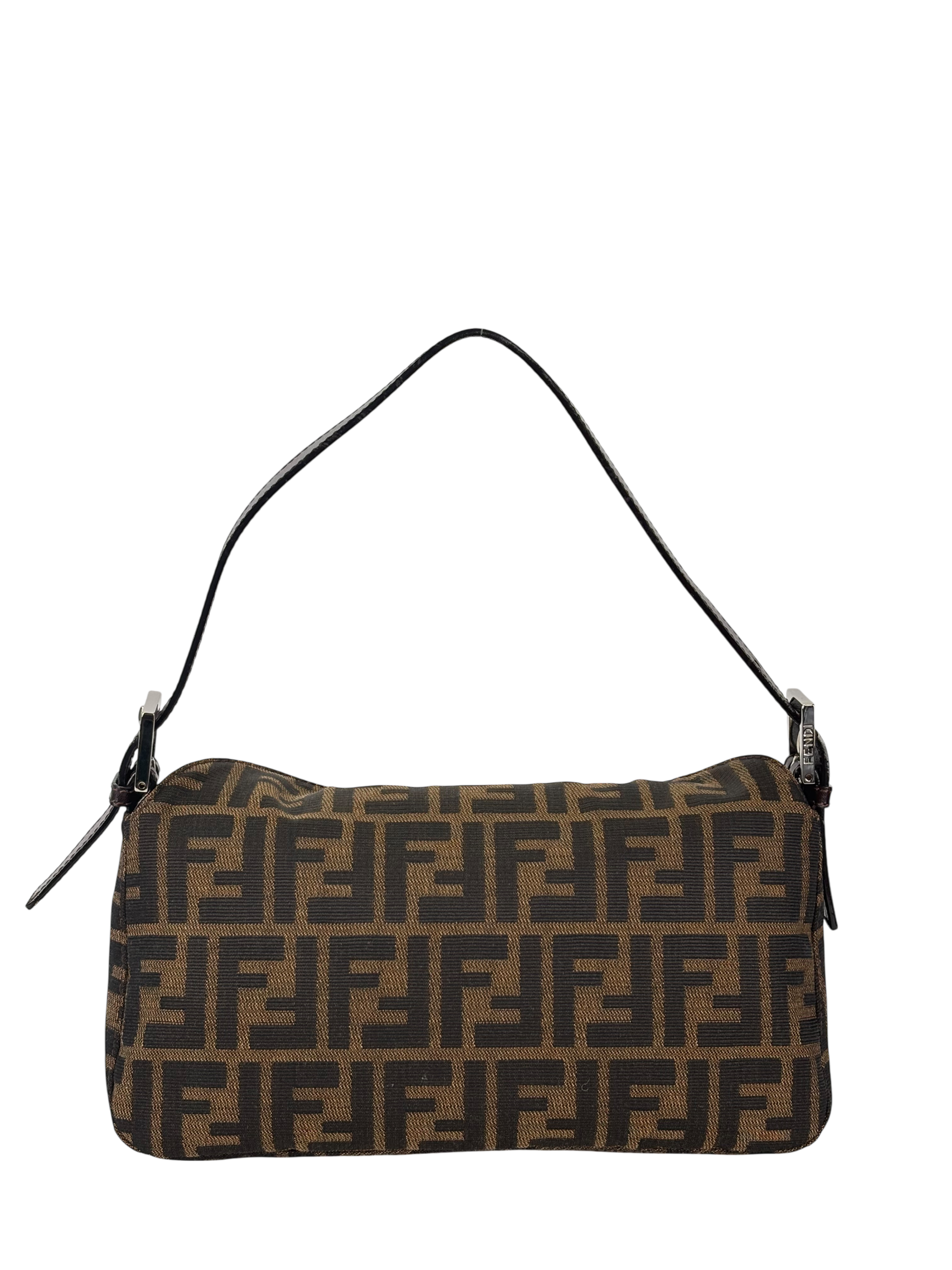 FENDI - Zucca Canvas Mamma Baguette Shoulder Bag