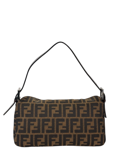 FENDI - Zucca Canvas Mamma Baguette Shoulder Bag