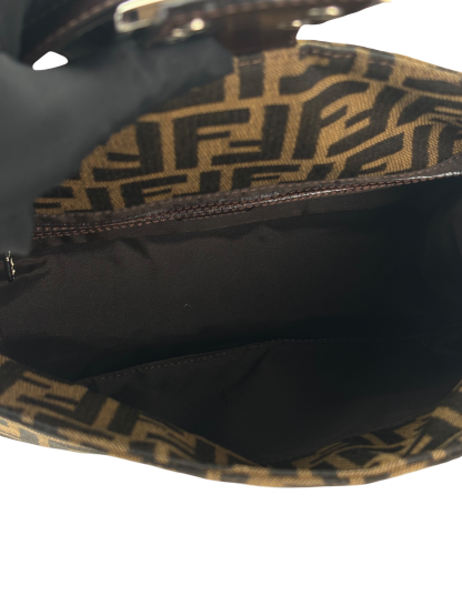 FENDI - Zucca Canvas Mamma Baguette Shoulder Bag