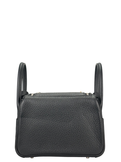 HERMES - Mini Lindy Black TC Palladium Hardware 