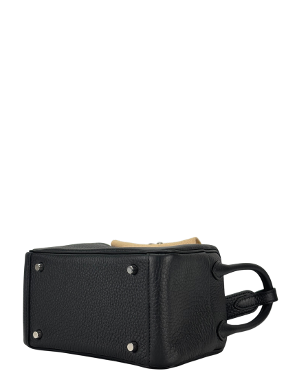 HERMES - Mini Lindy Black TC Palladium Hardware 