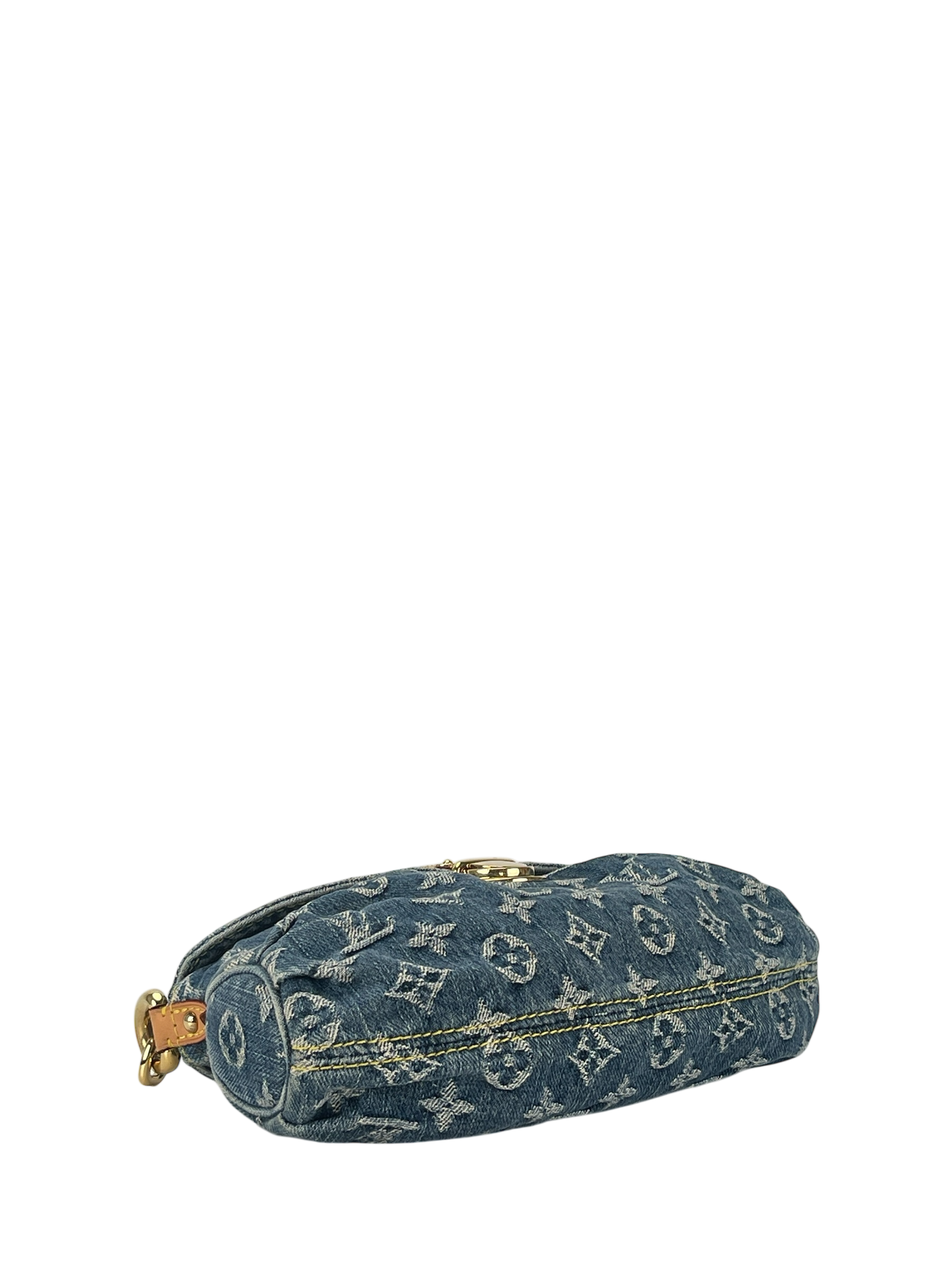 LOUIS VUITTON - Mini Pleaty Monogram Denim