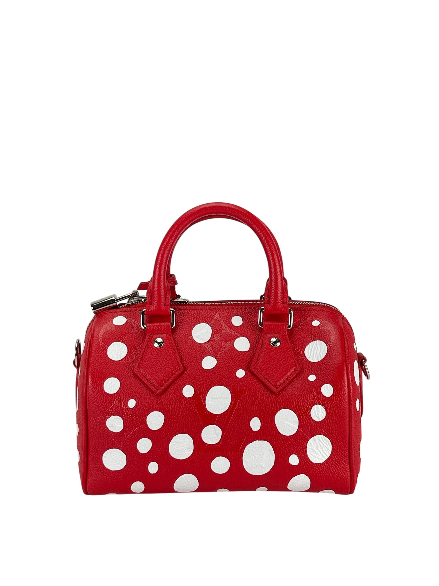 LOUIS VUITTON - LV x YK Speedy 20 Monogram Canvas​ Red