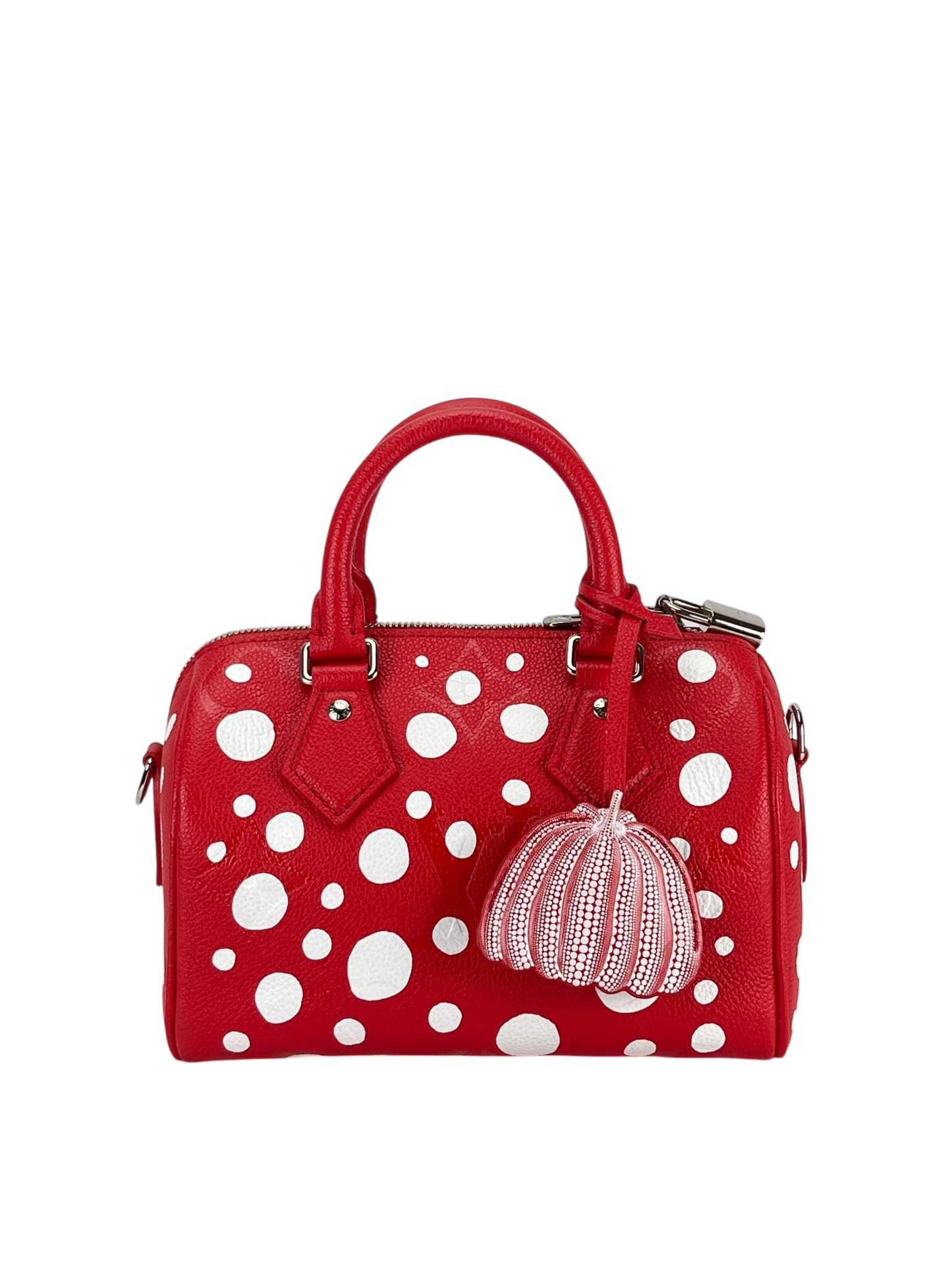 LOUIS VUITTON - LV x YK Speedy 20 Monogram Canvas​ Red