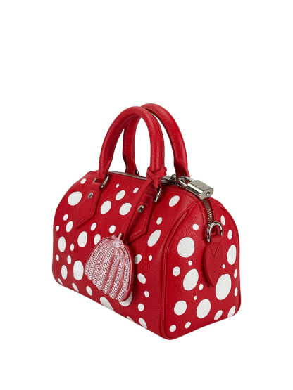 LOUIS VUITTON - LV x YK Speedy 20 Monogram Canvas​ Red