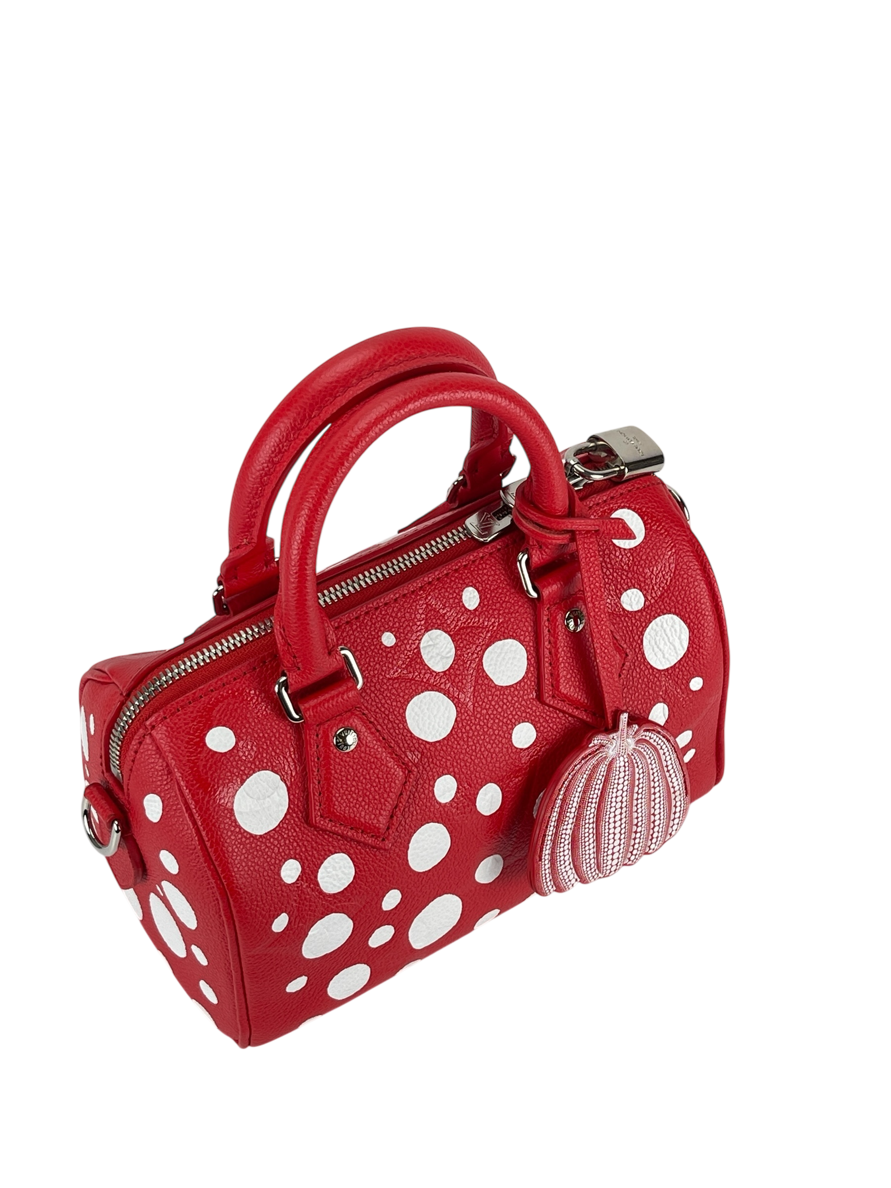 LOUIS VUITTON - LV x YK Speedy 20 Monogram Canvas​ Red