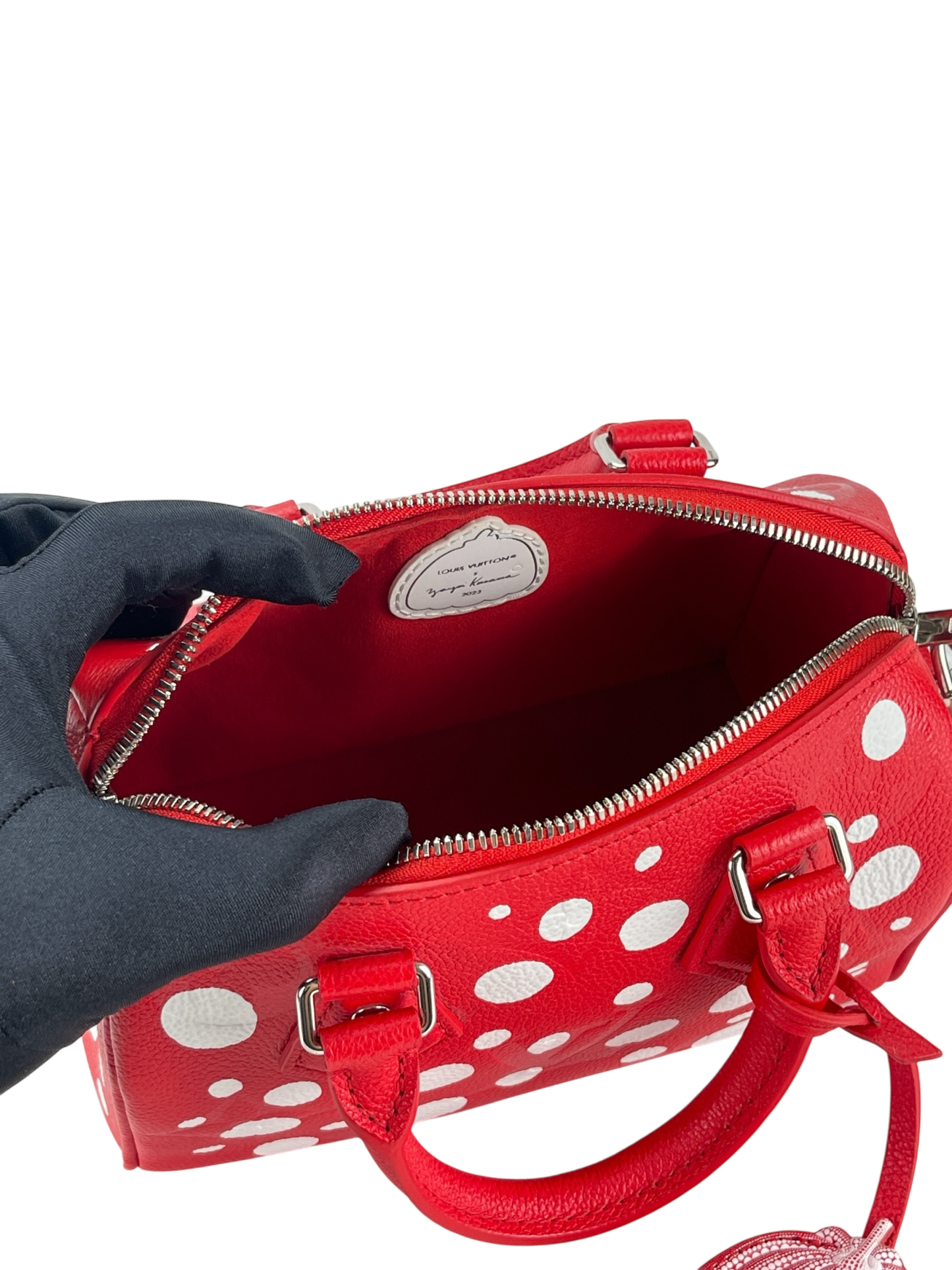 LOUIS VUITTON - LV x YK Speedy 20 Monogram Canvas​ Red