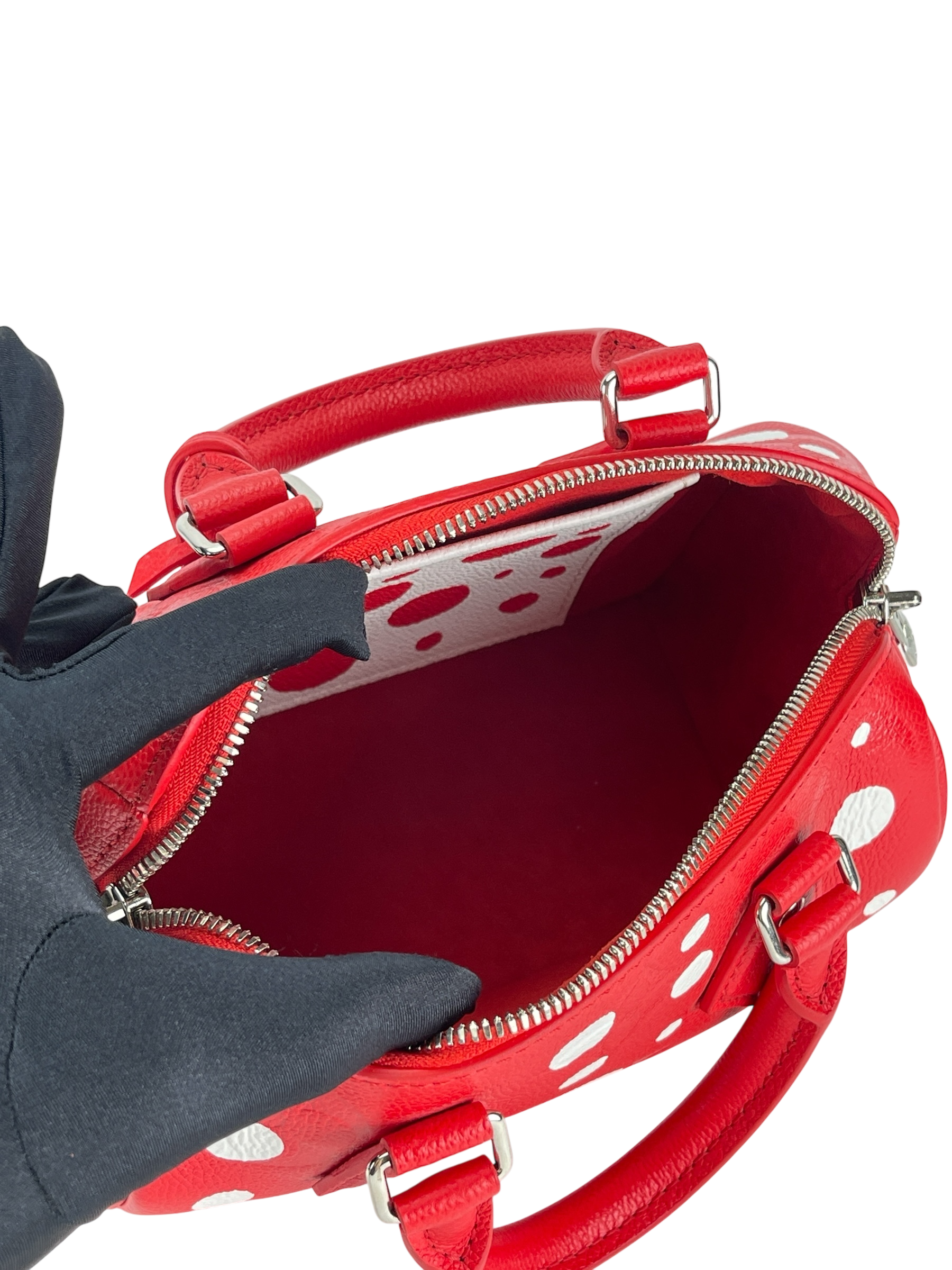 LOUIS VUITTON - LV x YK Speedy 20 Monogram Canvas​ Red