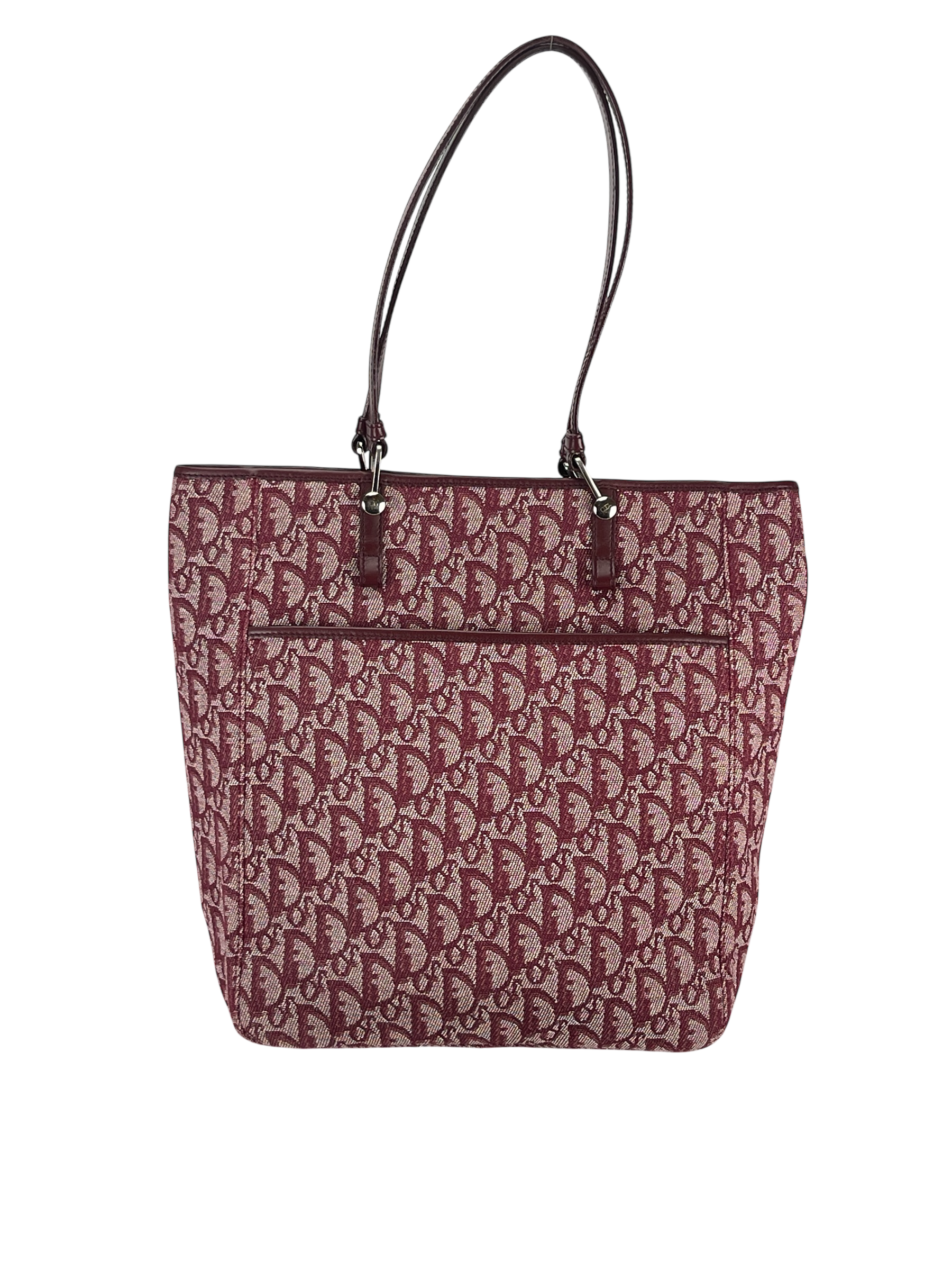 CHRISTIAN DIOR - Trotter Chic Tote Bag Red