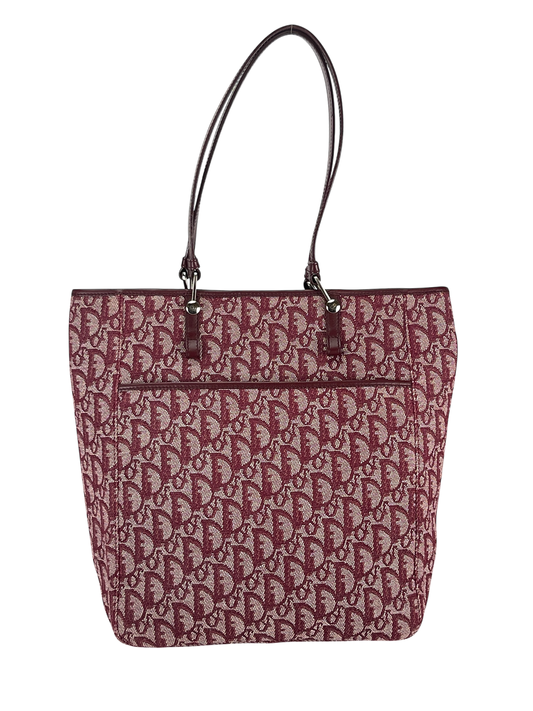 CHRISTIAN DIOR - Trotter Chic Tote Bag Red