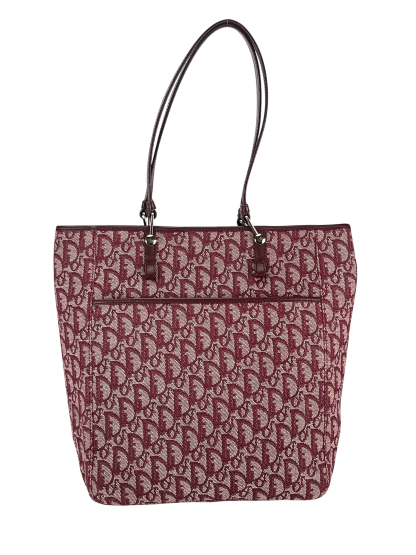 CHRISTIAN DIOR - Trotter Chic Tote Bag Red