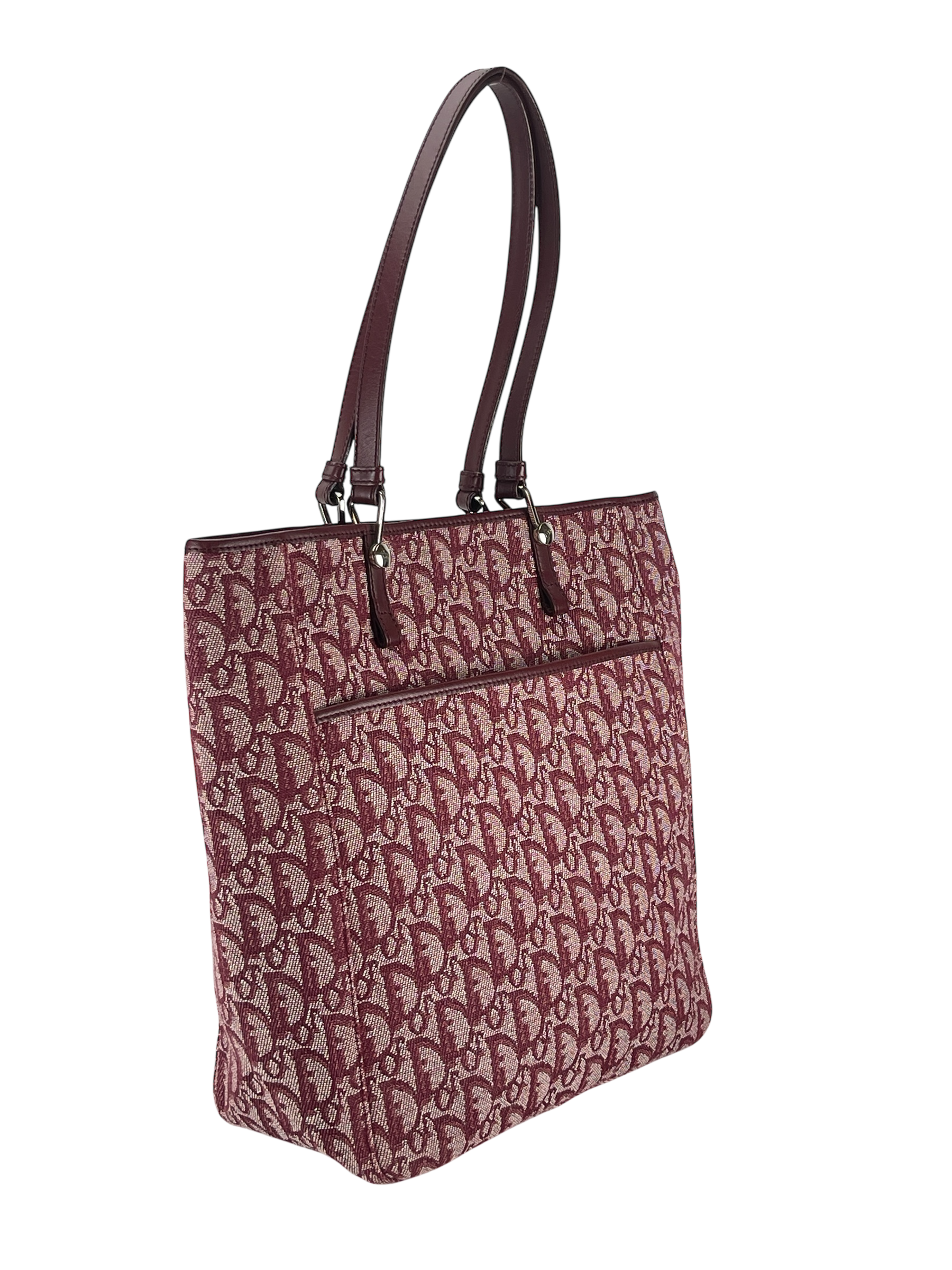 CHRISTIAN DIOR - Trotter Chic Tote Bag Red