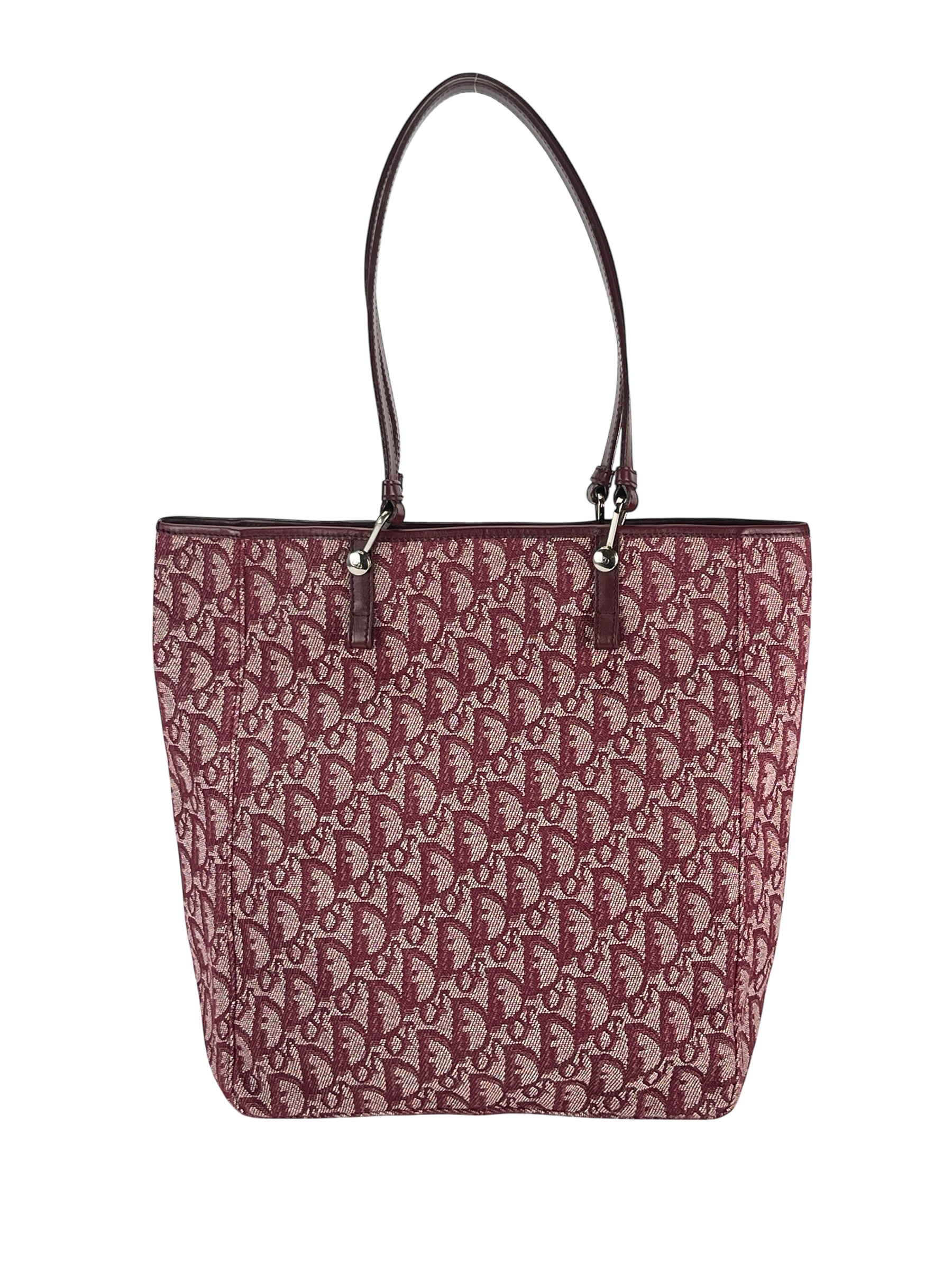 CHRISTIAN DIOR - Trotter Chic Tote Bag Red