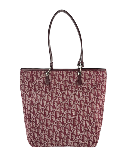 CHRISTIAN DIOR - Trotter Chic Tote Bag Red