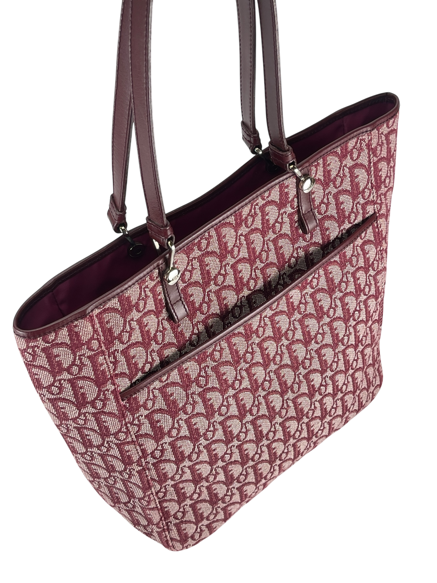 CHRISTIAN DIOR - Trotter Chic Tote Bag Red