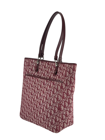 CHRISTIAN DIOR - Trotter Chic Tote Bag Red