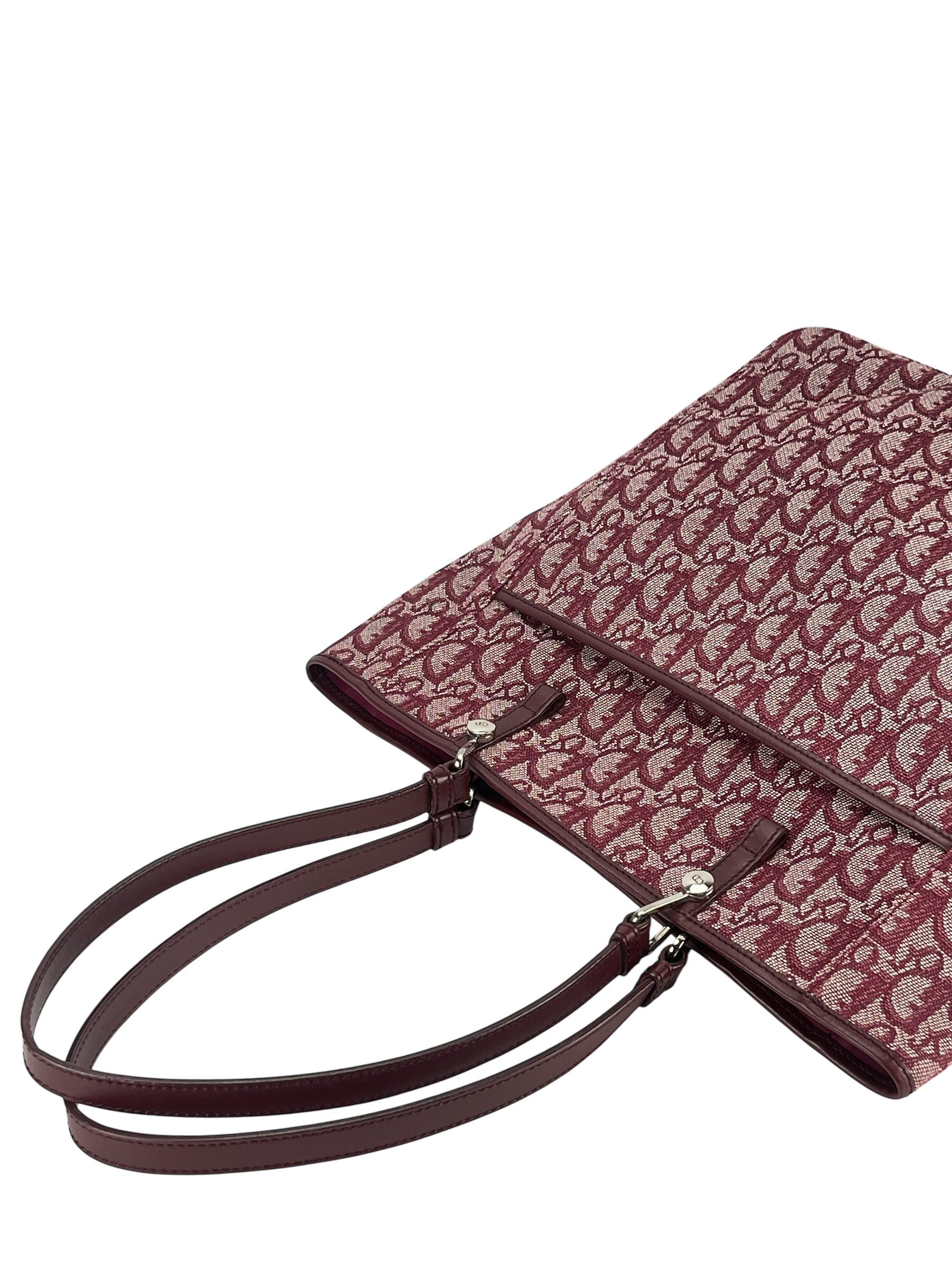 CHRISTIAN DIOR - Trotter Chic Tote Bag Red