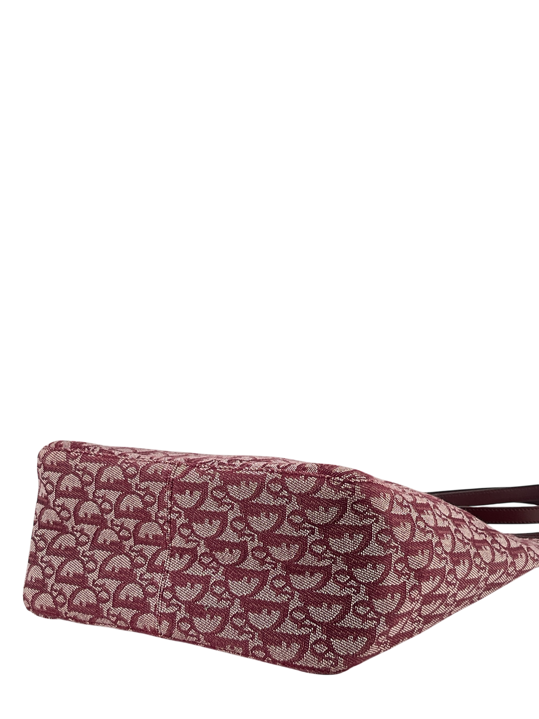 CHRISTIAN DIOR - Trotter Chic Tote Bag Red