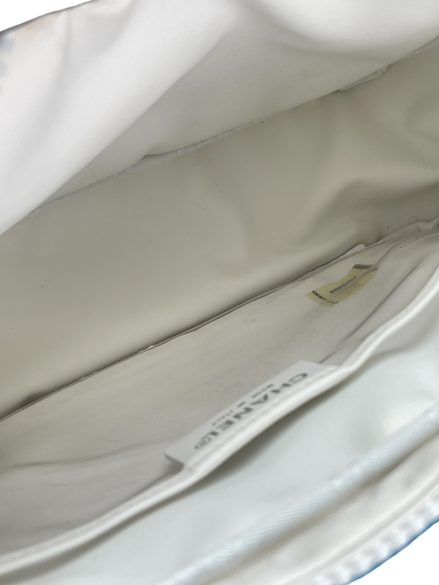 CHANEL - Terry Cloth CC Medium Single Flap Light Blue